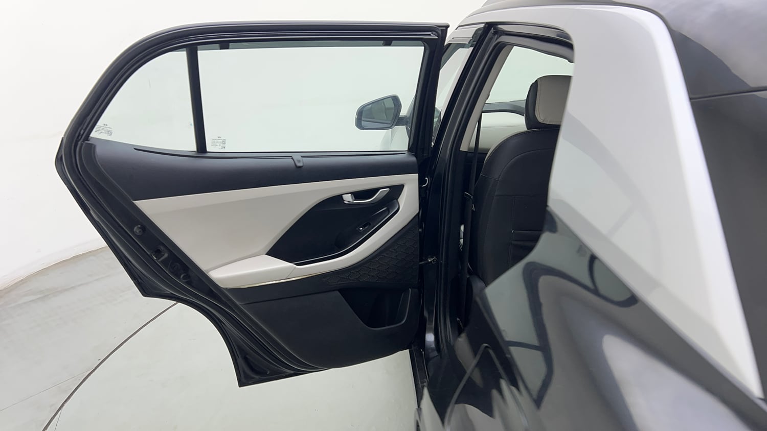 Used 2023 Hyundai Creta SX 1.5 Petrol Petrol Manual interior LEFT REAR DOOR OPEN VIEW