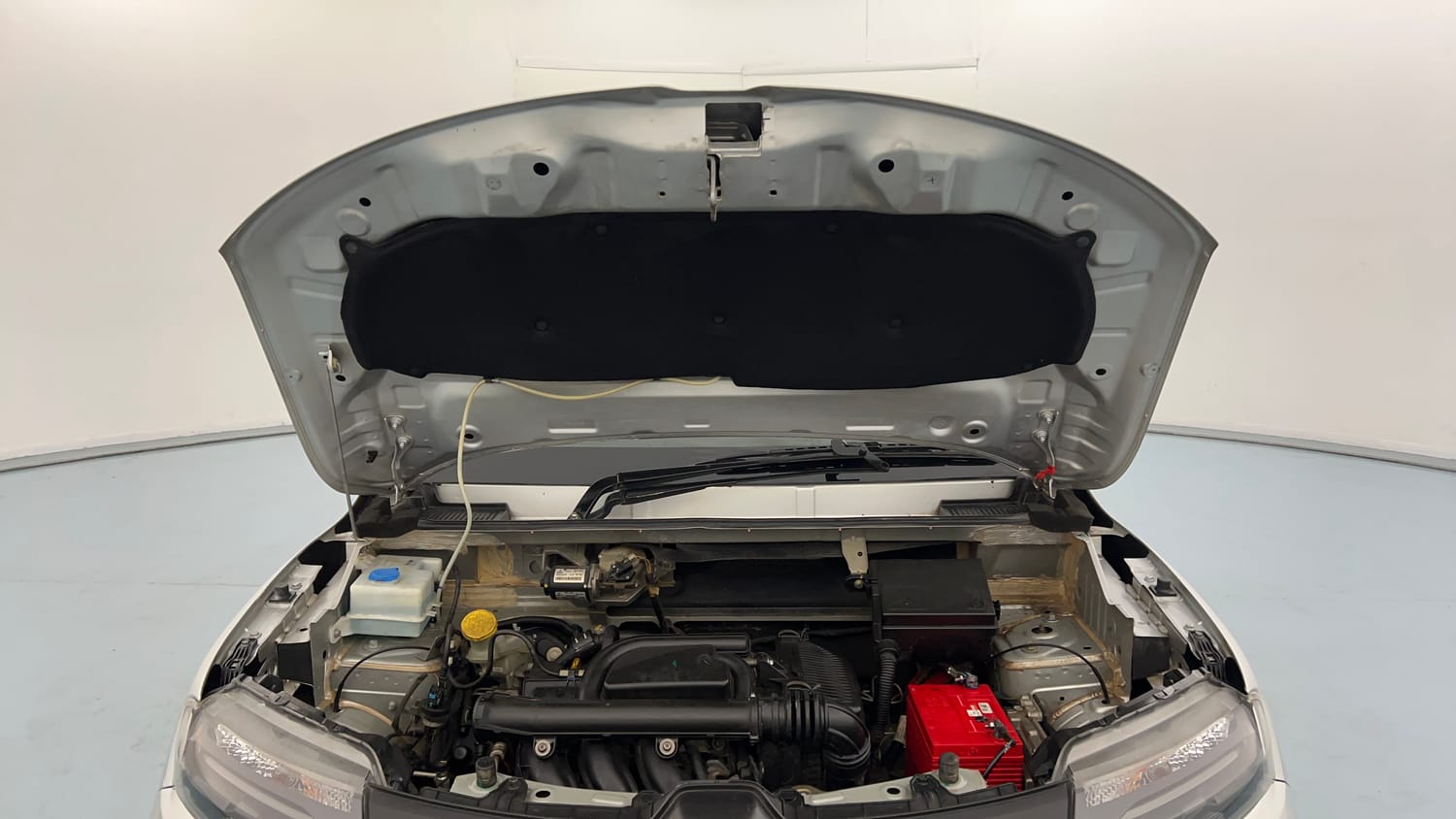 Used 2023 Renault Kwid CLIMBER AMT Petrol Automatic engine ENGINE & BONNET OPEN FRONT VIEW