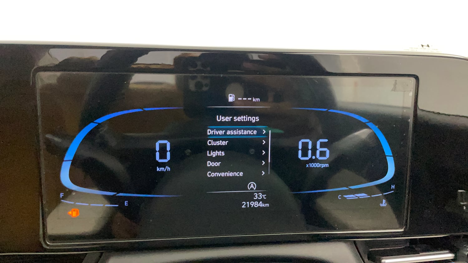 Used 2024 Hyundai Verna SX 1.5 Petrol MT Petrol Manual interior CLUSTERMETER VIEW