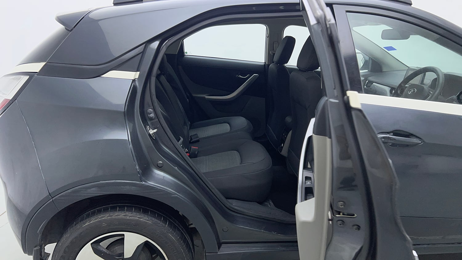 Used 2017 Tata Nexon XZ Plus Petrol Manual interior RIGHT SIDE REAR DOOR CABIN VIEW