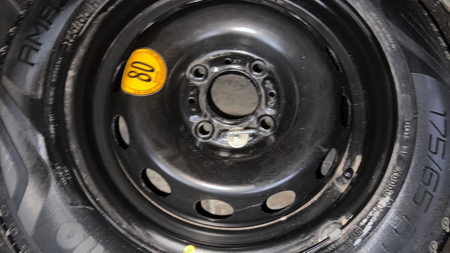 Used 2020 Tata Tigor XZ Plus Petrol Manual tyres SPARE TYRE VIEW