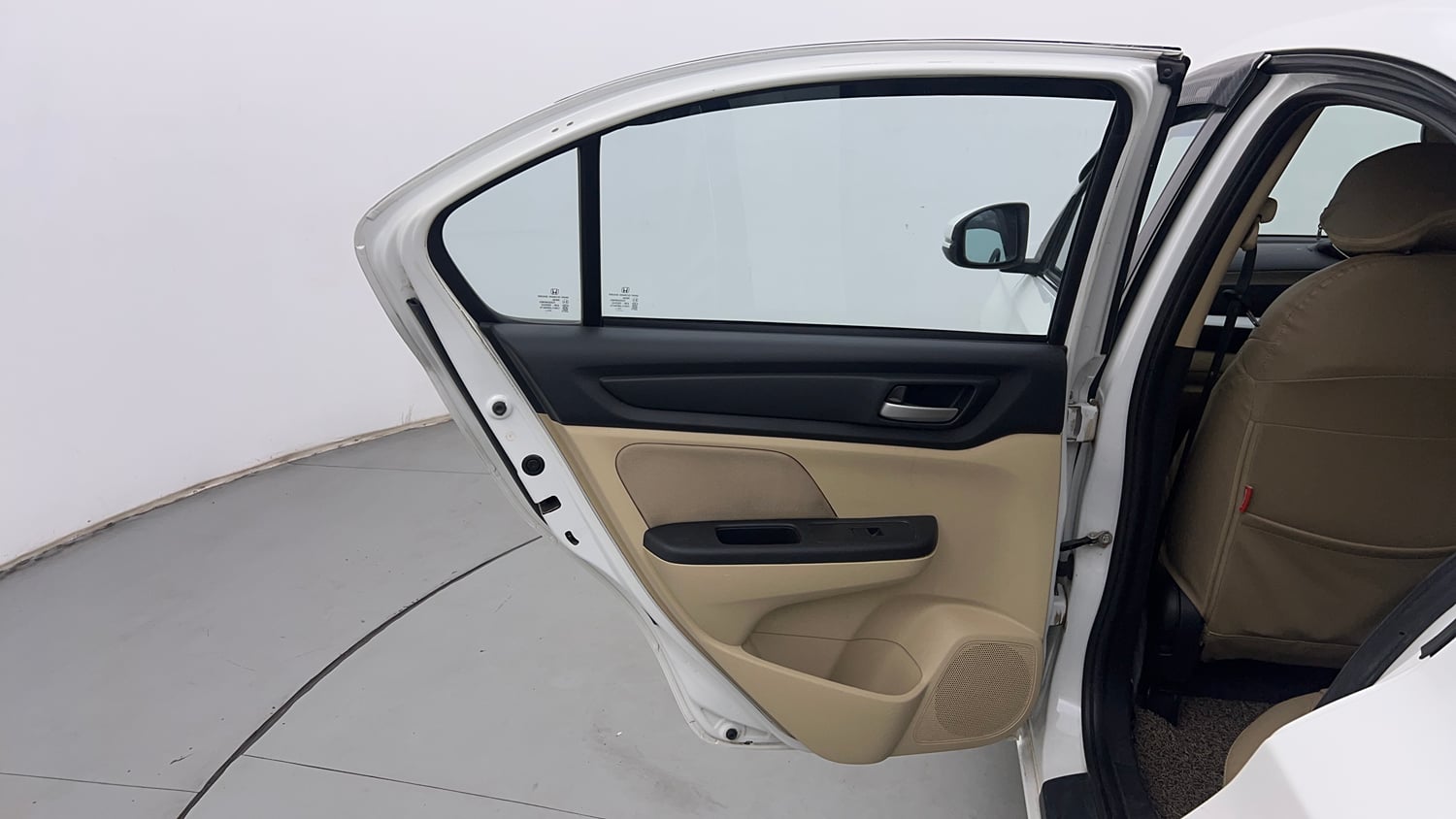 Used 2024 Honda Amaze VX 1.2 Petrol CVT Petrol Automatic interior LEFT REAR DOOR OPEN VIEW