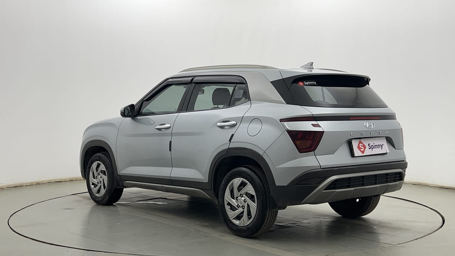 Used 2022 Hyundai Creta EX 1.5 Petrol Petrol Manual exterior LEFT REAR CORNER VIEW