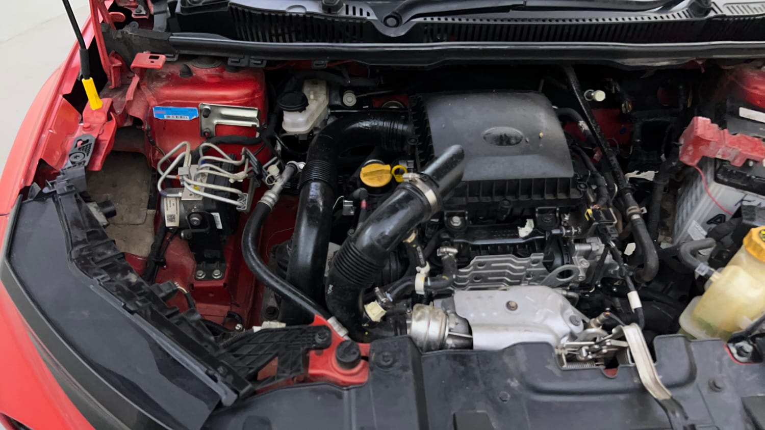 Used 2024 Tata Nexon Creative Plus S 1.2 Revotron Petrol 6MT DT Petrol Manual engine ENGINE RIGHT SIDE VIEW