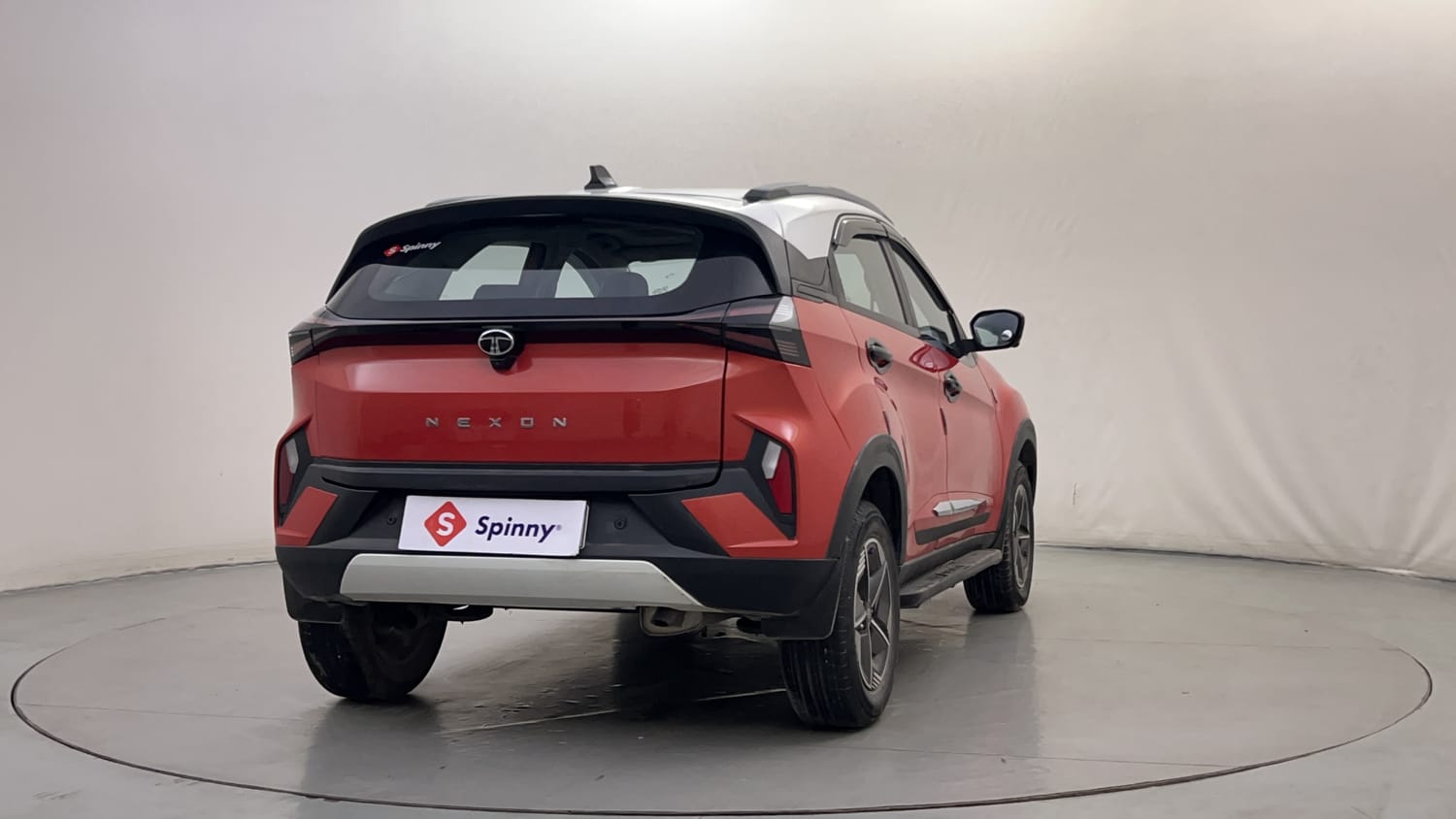 Used 2024 Tata Nexon Creative Plus S 1.2 Revotron Petrol 6MT DT Petrol Manual exterior RIGHT REAR CORNER VIEW