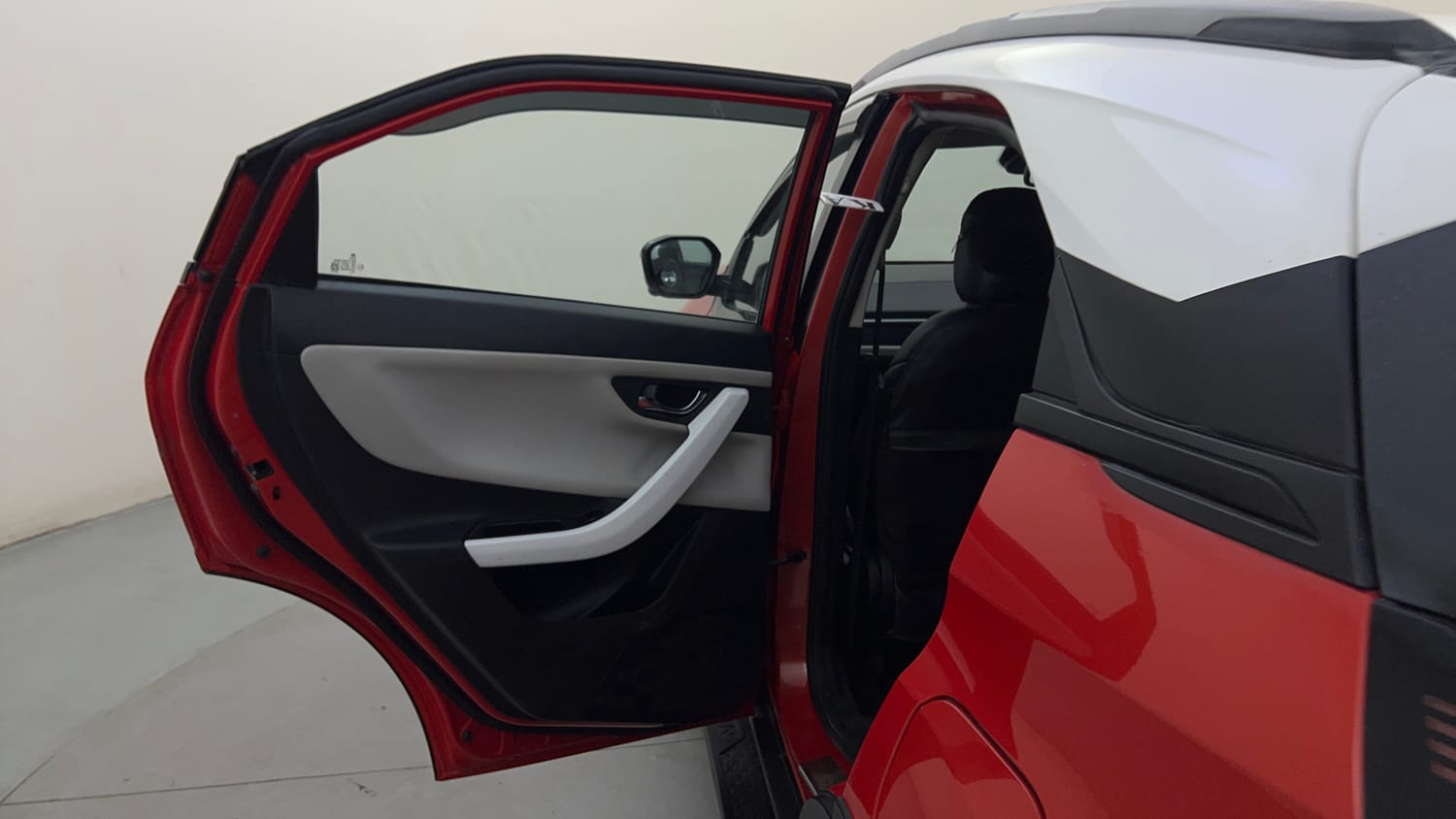 Used 2024 Tata Nexon Creative Plus S 1.2 Revotron Petrol 6MT DT Petrol Manual interior LEFT REAR DOOR OPEN VIEW