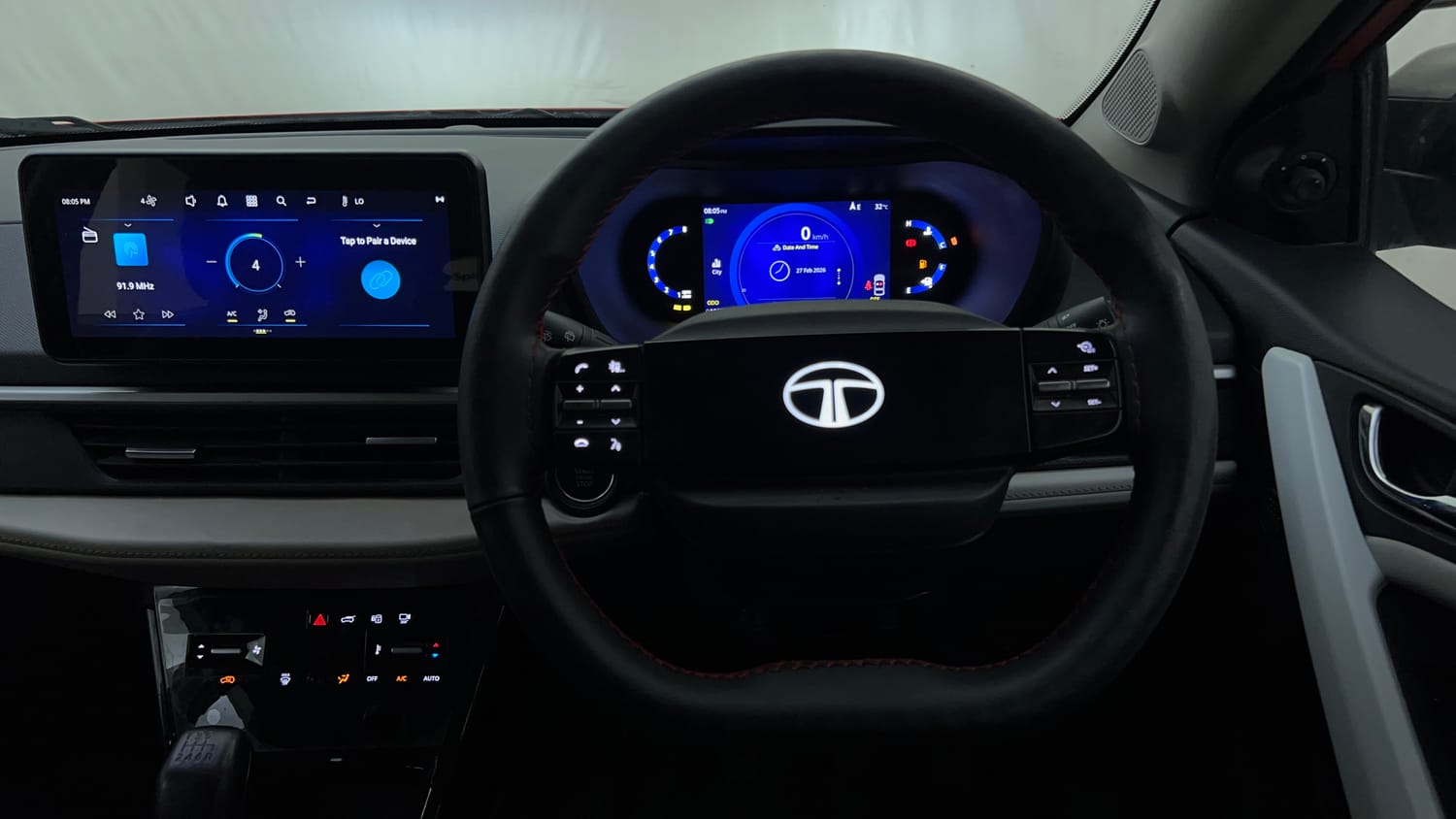 Used 2024 Tata Nexon Creative Plus S 1.2 Revotron Petrol 6MT DT Petrol Manual interior STEERING VIEW