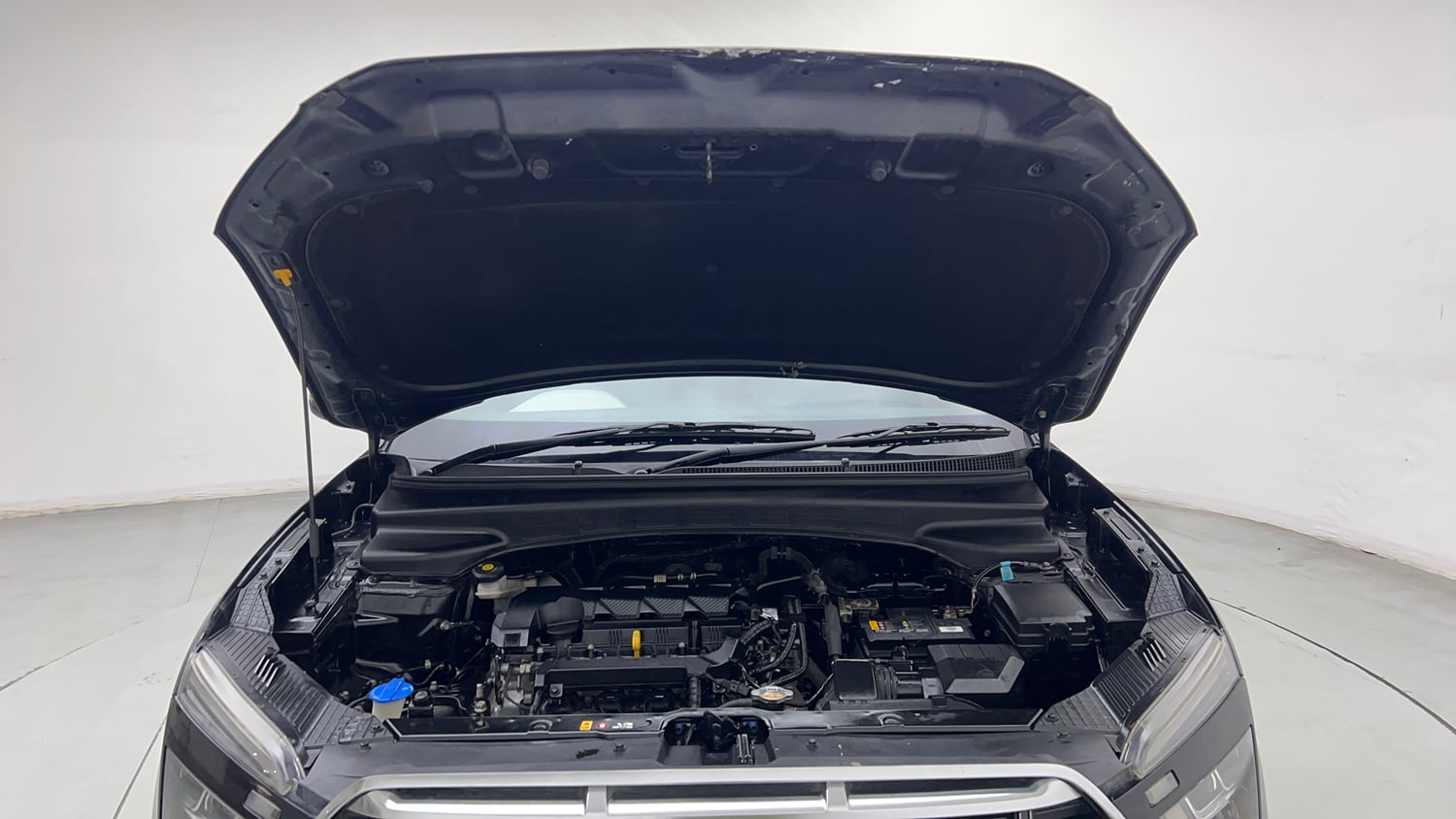 Used 2023 Hyundai Creta SX 1.5 Petrol Petrol Manual engine ENGINE & BONNET OPEN FRONT VIEW