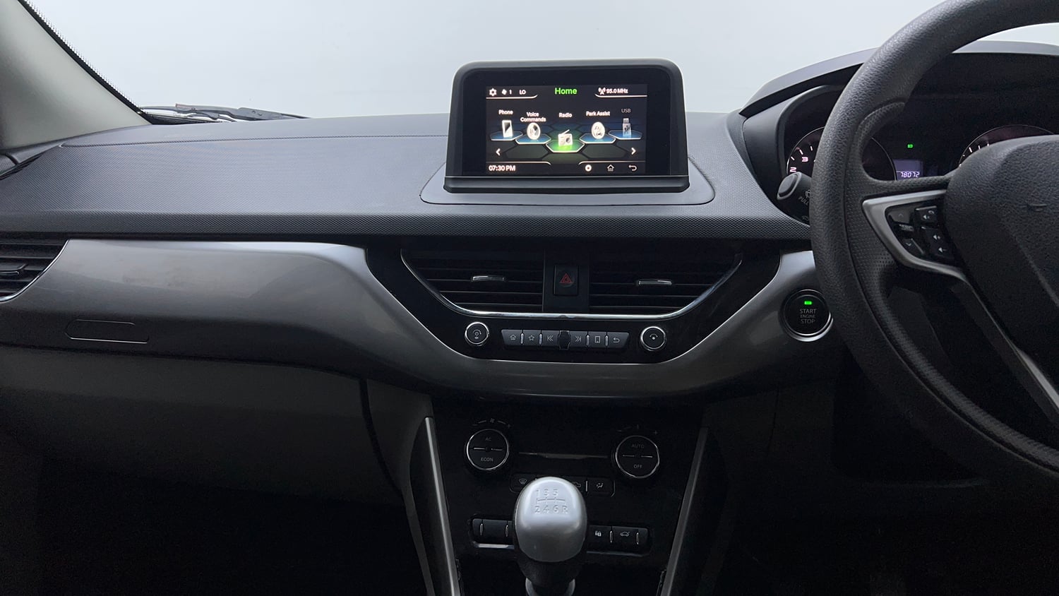 Used 2017 Tata Nexon XZ Plus Petrol Manual interior MUSIC SYSTEM & AC CONTROL VIEW