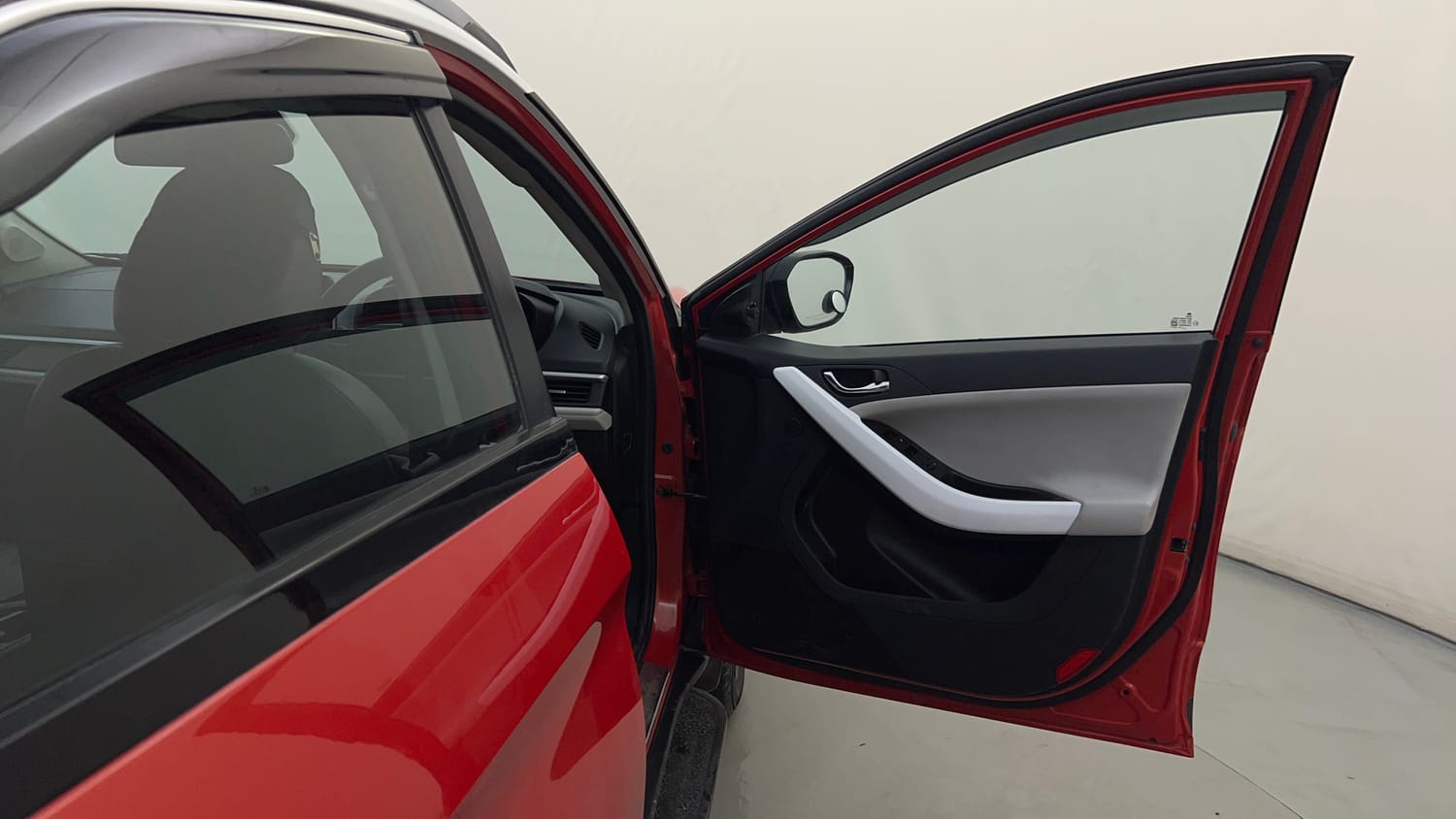 Used 2024 Tata Nexon Creative Plus S 1.2 Revotron Petrol 6MT DT Petrol Manual interior RIGHT FRONT DOOR OPEN VIEW