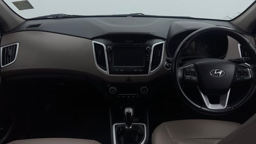 Used 2019 Hyundai Creta SX 1.6 Petrol Petrol Manual interior DASHBOARD VIEW
