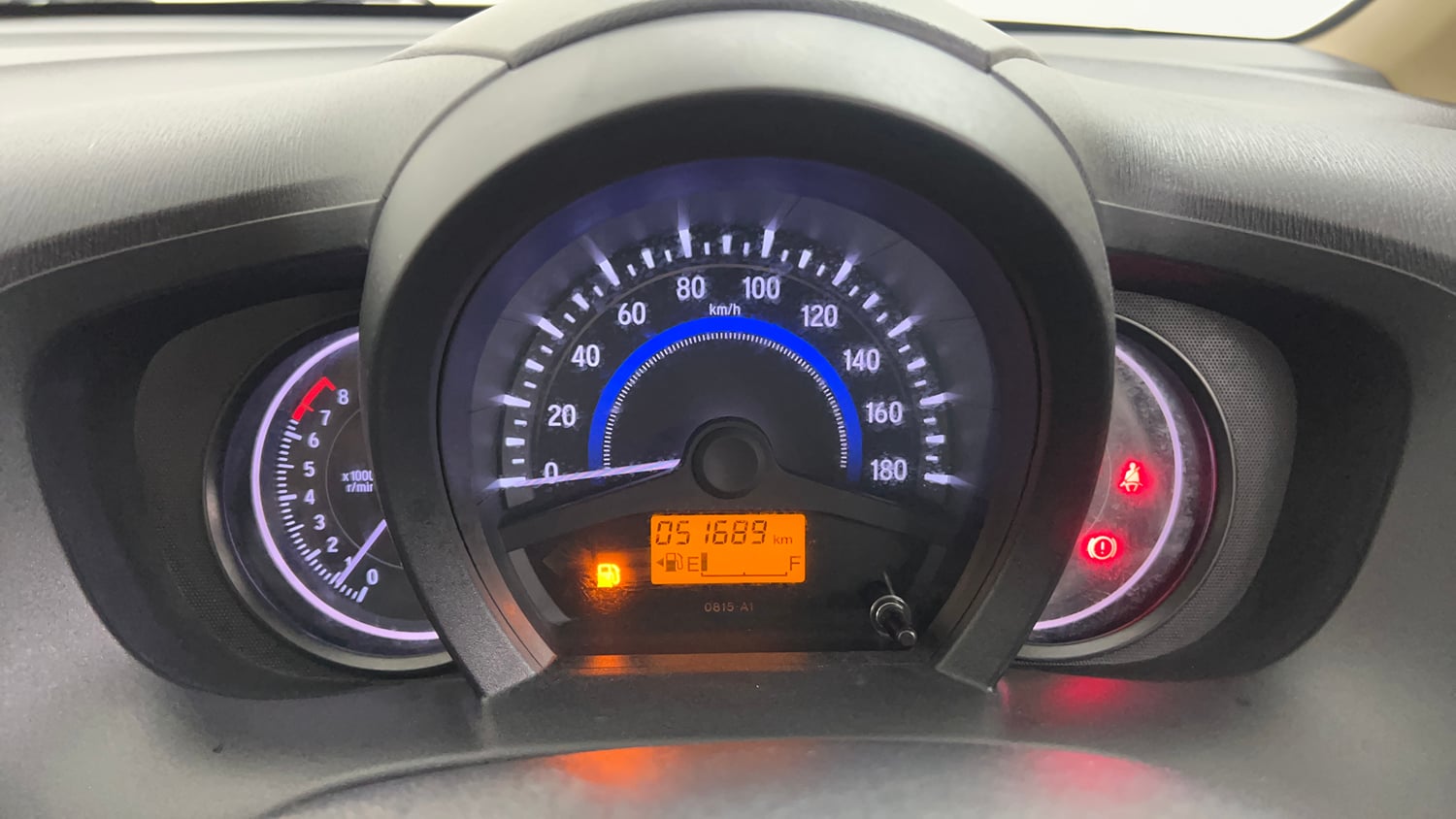 Used 2015 Honda Amaze 1.2 VX i-VTEC Petrol Manual interior CLUSTERMETER VIEW