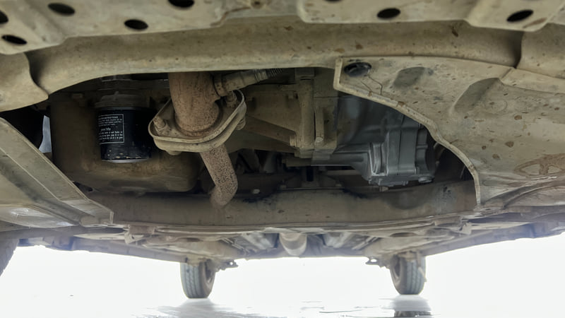 Used 2016 Maruti Suzuki Swift Lxi (O) Petrol Manual extra FRONT LEFT UNDERBODY VIEW