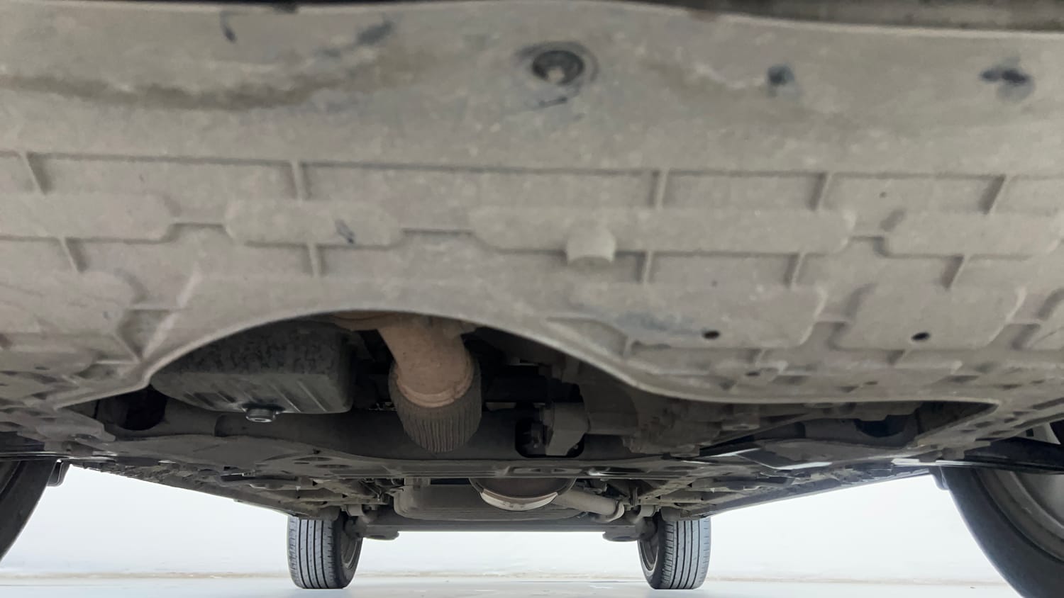 Used 2021 MG Motors Hector Sharp 1.5 Petrol Turbo DCT Petrol Automatic extra FRONT LEFT UNDERBODY VIEW