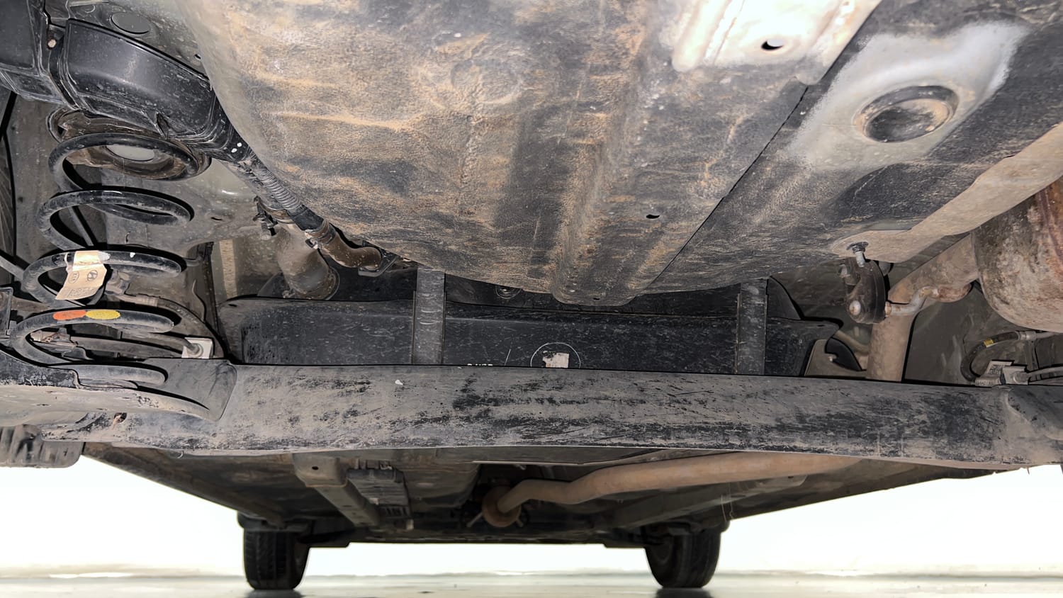 Used 2019 Hyundai Grand i10 Nios Sportz 1.2 Kappa VTVT Petrol Manual extra REAR UNDERBODY VIEW (TAKEN FROM REAR)
