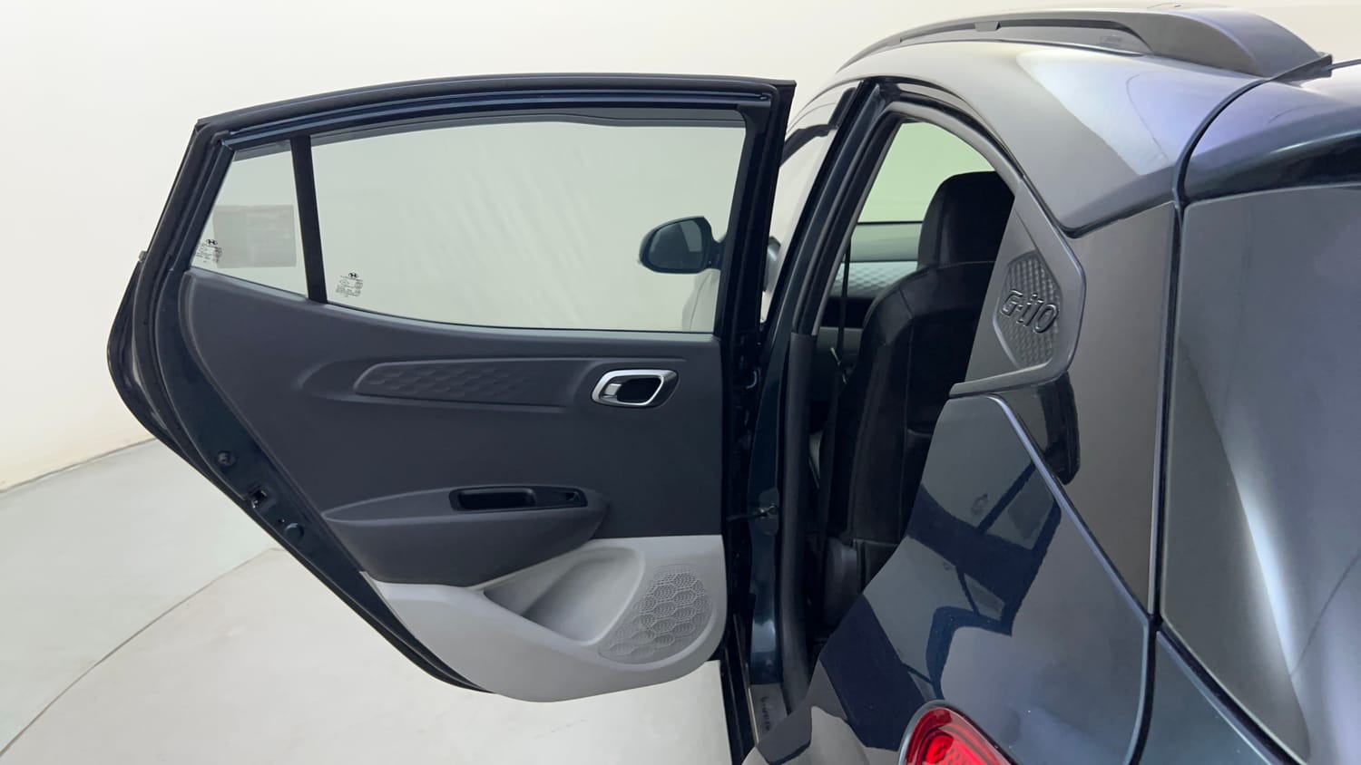 Used 2019 Hyundai Grand i10 Nios Sportz 1.2 Kappa VTVT Petrol Manual interior LEFT REAR DOOR OPEN VIEW