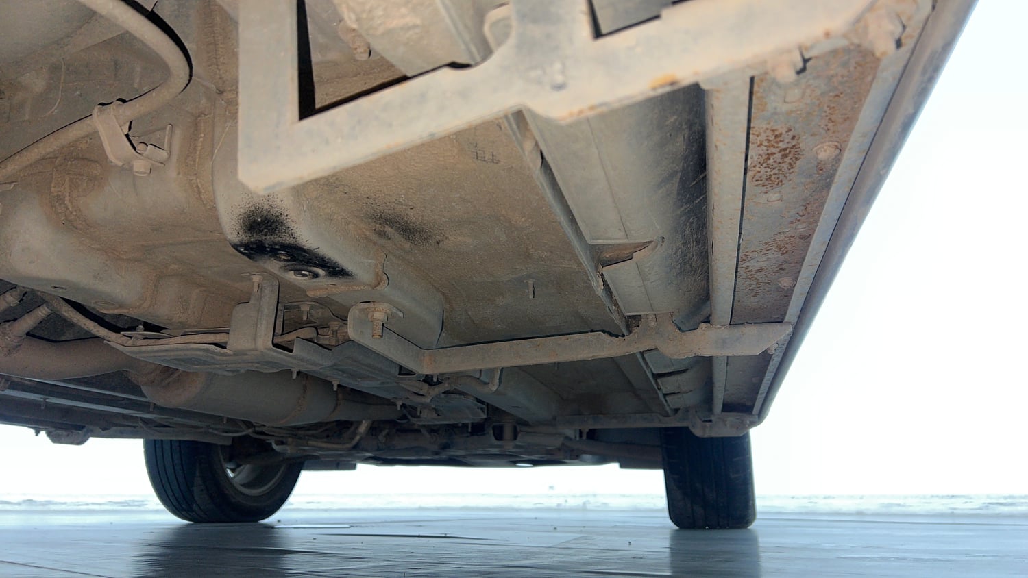 Used 2023 Hyundai Creta SX 1.5 Diesel Diesel Manual extra REAR RIGHT UNDERBODY VIEW