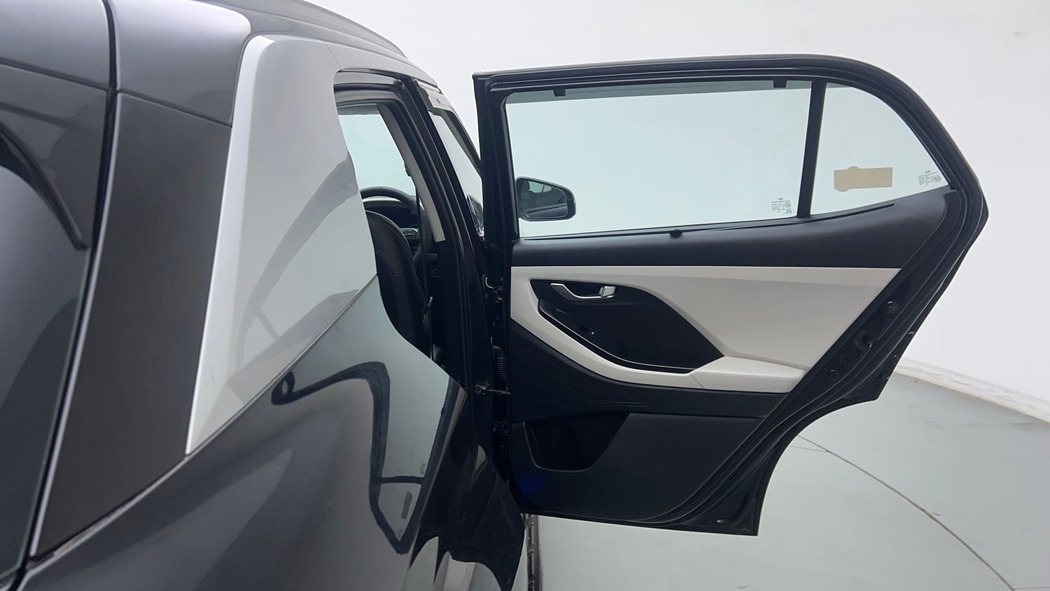 Used 2023 Hyundai Creta SX 1.5 Diesel Diesel Manual interior RIGHT REAR DOOR OPEN VIEW