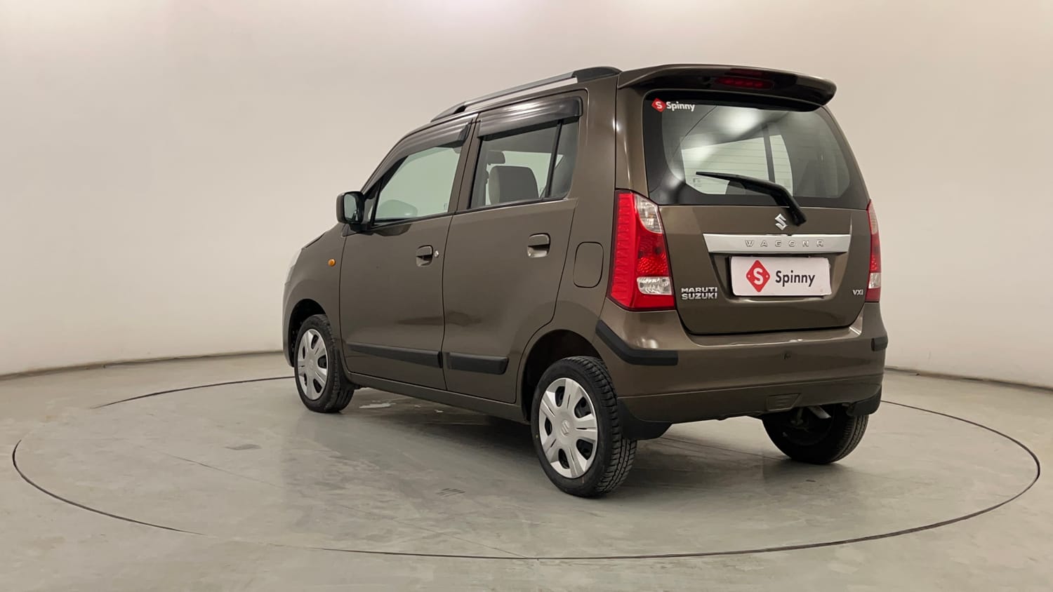 Used 2018 Maruti Suzuki Wagon R VXI Petrol Manual exterior LEFT REAR CORNER VIEW