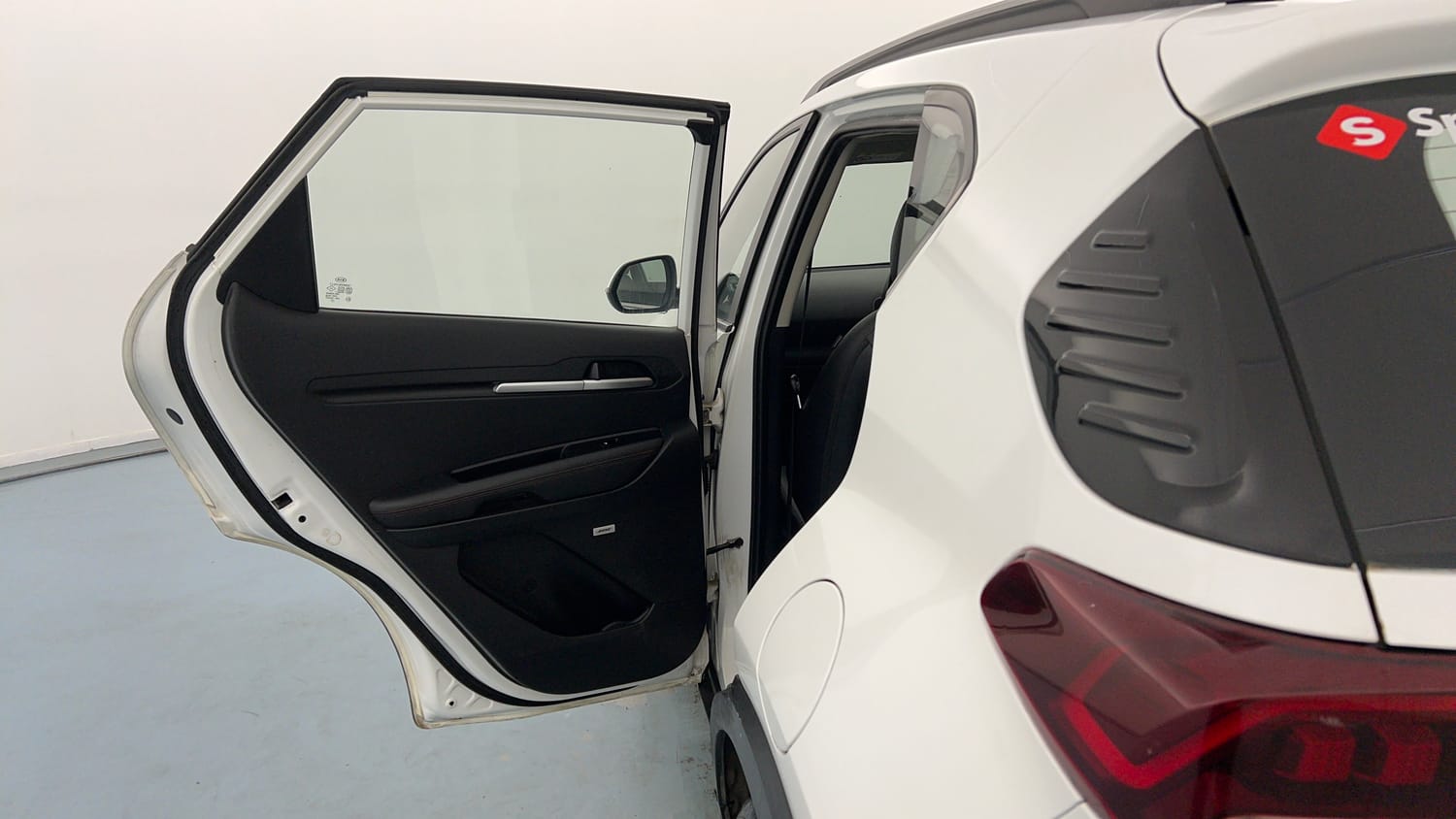 Used 2021 Kia Sonet GTX Plus 1.5 AT Diesel Automatic interior LEFT REAR DOOR OPEN VIEW