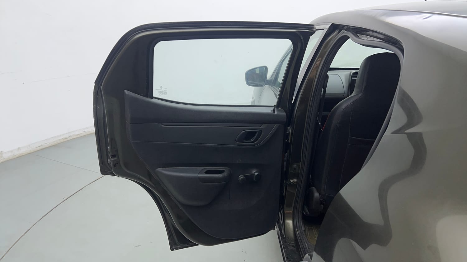 Used 2017 Renault Kwid RXT Petrol Manual interior LEFT REAR DOOR OPEN VIEW