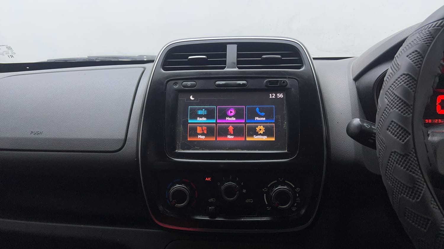 Used 2017 Renault Kwid RXT Petrol Manual top_features Integrated (in-dash) music system