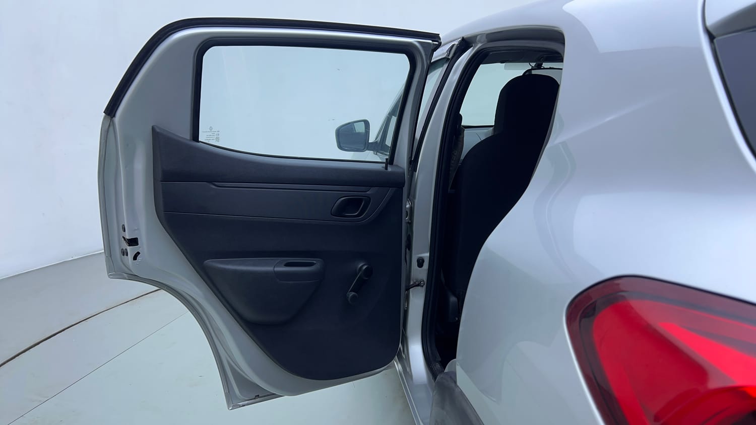 Used 2017 Renault Kwid 1.0 RXT AMT Petrol Automatic interior LEFT REAR DOOR OPEN VIEW