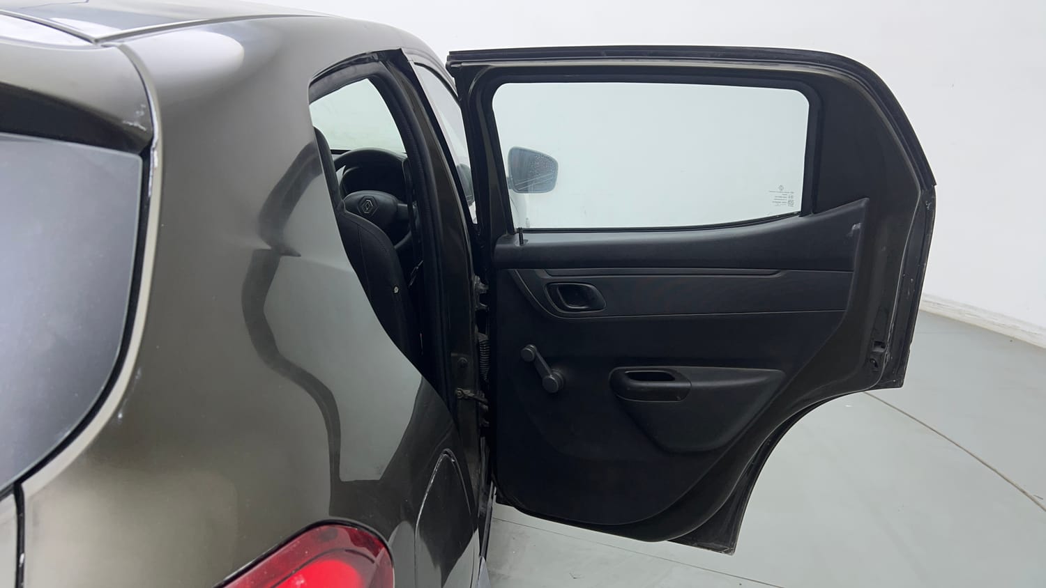 Used 2017 Renault Kwid RXT Petrol Manual interior RIGHT REAR DOOR OPEN VIEW