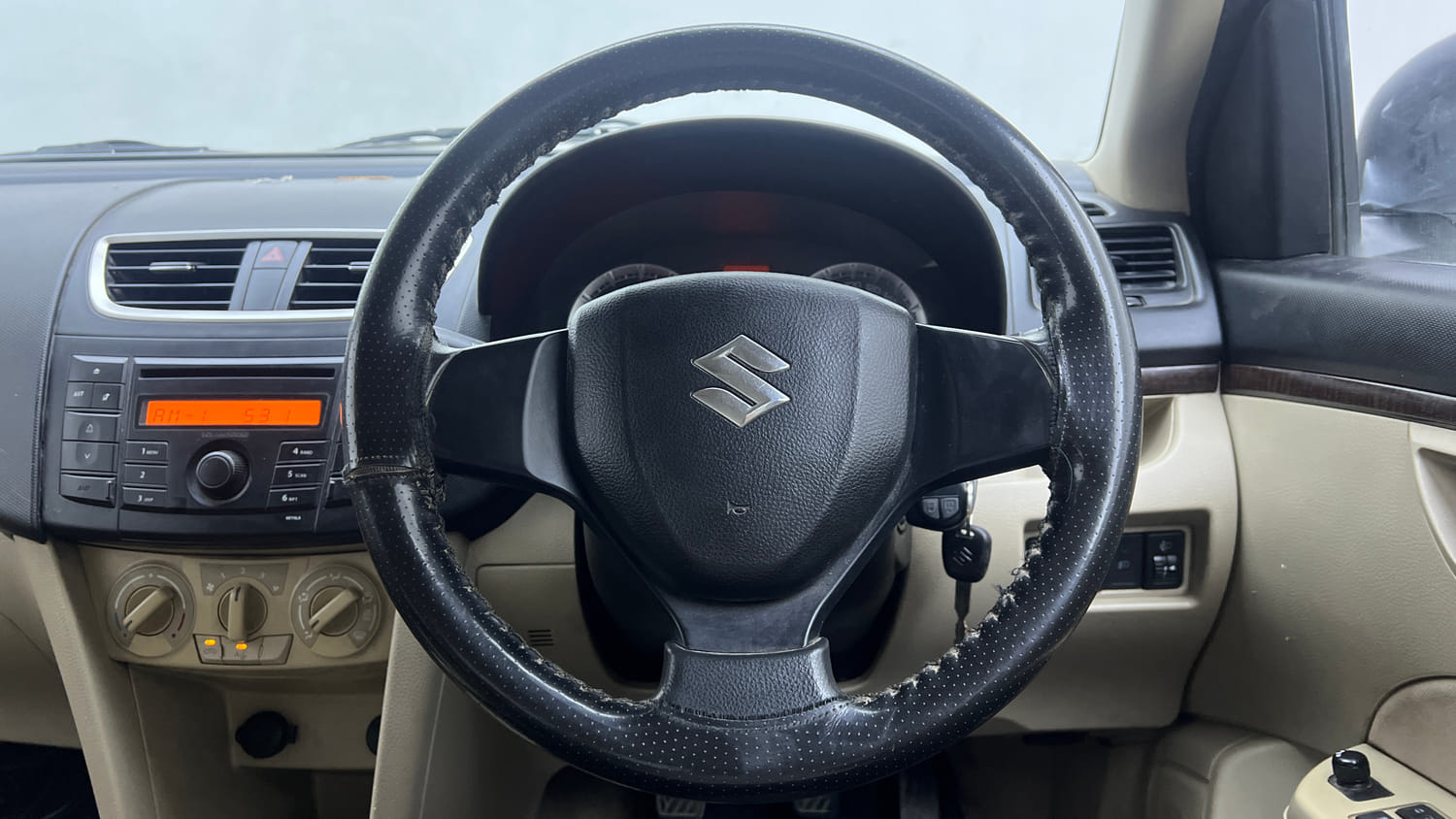 Used 2012 Maruti Suzuki Swift Dzire VXI Petrol Manual interior STEERING VIEW