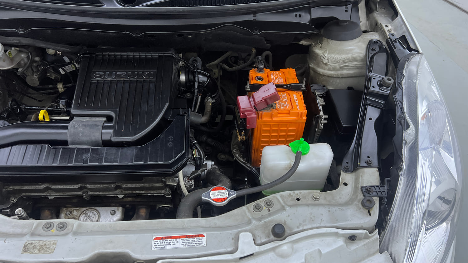 Used 2012 Maruti Suzuki Swift Dzire VXI Petrol Manual engine ENGINE LEFT SIDE VIEW