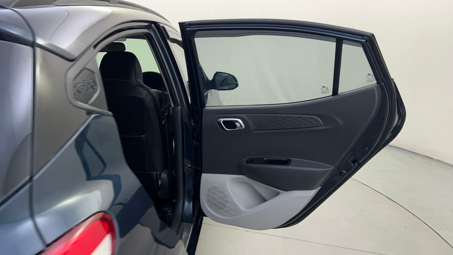 Used 2019 Hyundai Grand i10 Nios Sportz 1.2 Kappa VTVT Petrol Manual interior RIGHT REAR DOOR OPEN VIEW
