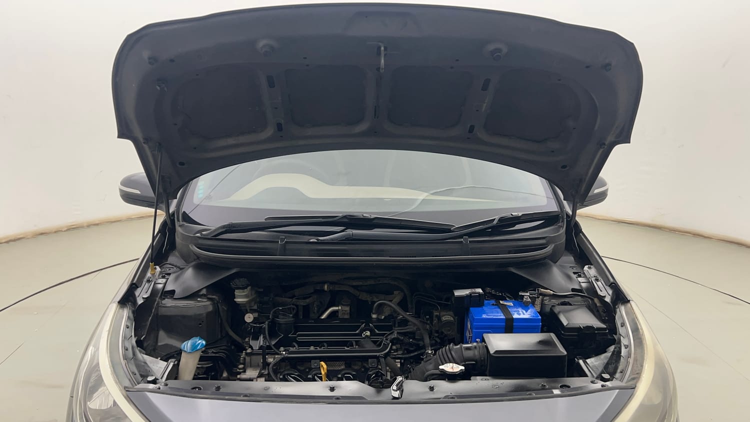 Used 2017 Hyundai Elite i20 Sportz 1.2 Petrol Manual engine ENGINE & BONNET OPEN FRONT VIEW