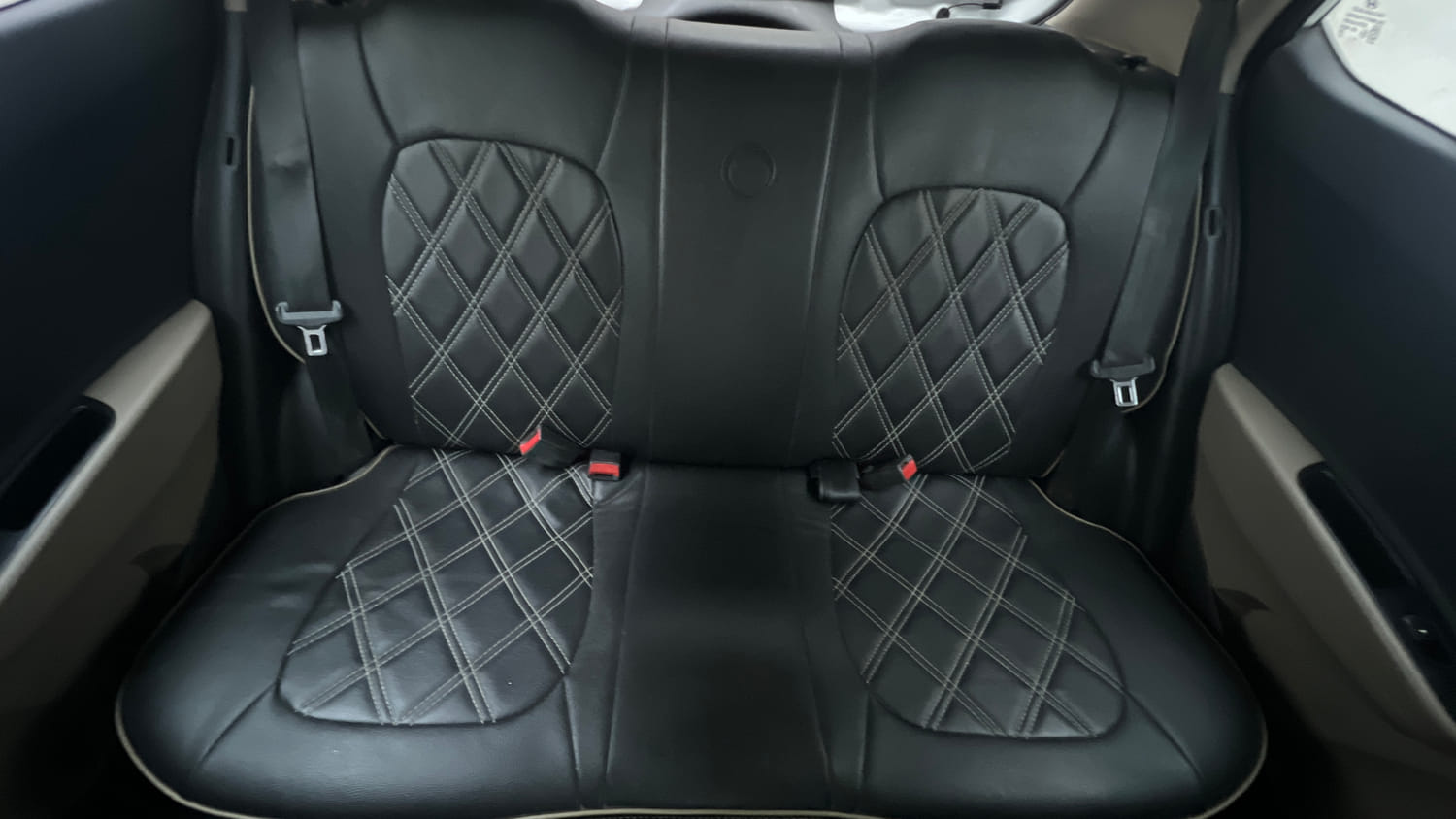Used 2019 Hyundai Grand i10 Sportz AT 1.2 Kappa VTVT Petrol Automatic interior REAR SEAT CONDITION VIEW