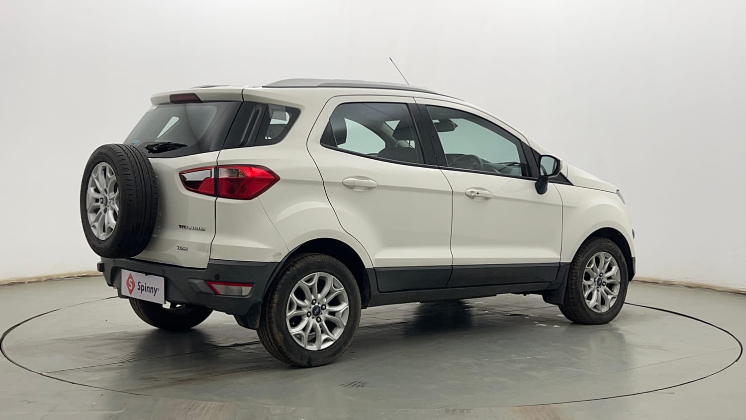 Used 2017 Ford EcoSport Titanium 1.5L TDCi Diesel Manual exterior RIGHT REAR CORNER VIEW