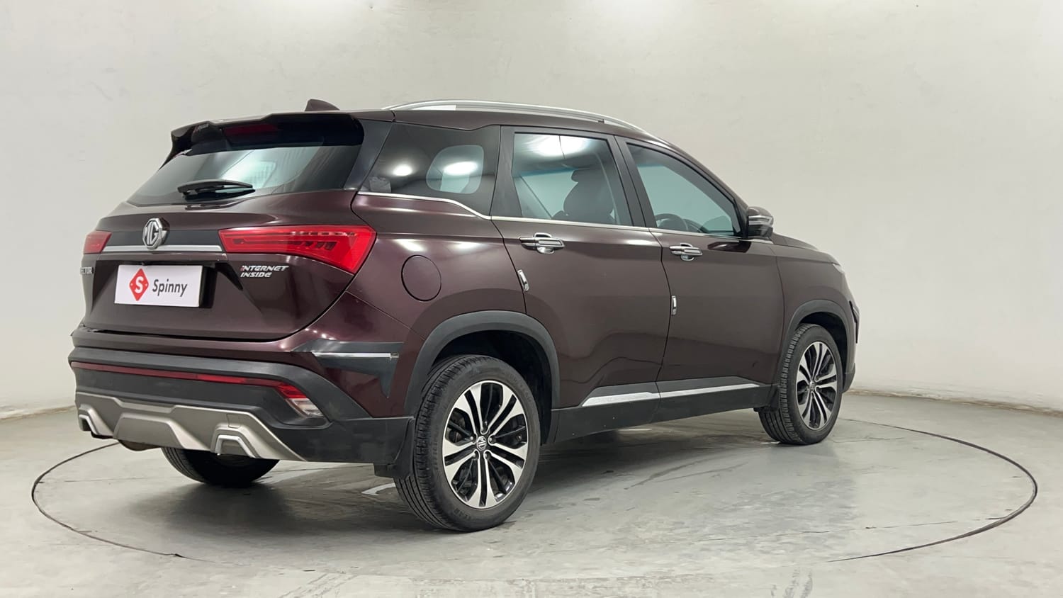 Used 2021 MG Motors Hector Sharp 1.5 Petrol Turbo DCT Petrol Automatic exterior RIGHT REAR CORNER VIEW