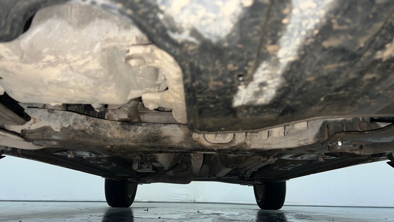 Used 2021 Kia Sonet GTX Plus 1.5 AT Diesel Automatic extra FRONT LEFT UNDERBODY VIEW