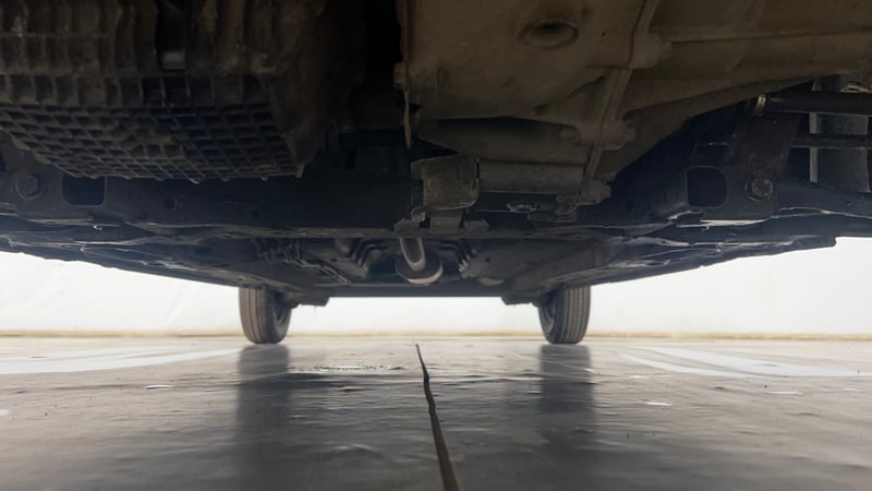 Used 2016 Renault Kwid RXT Petrol Manual extra FRONT LEFT UNDERBODY VIEW