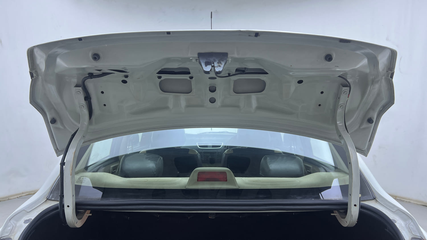 Used 2012 Maruti Suzuki Swift Dzire VXI Petrol Manual interior DICKY DOOR OPEN VIEW