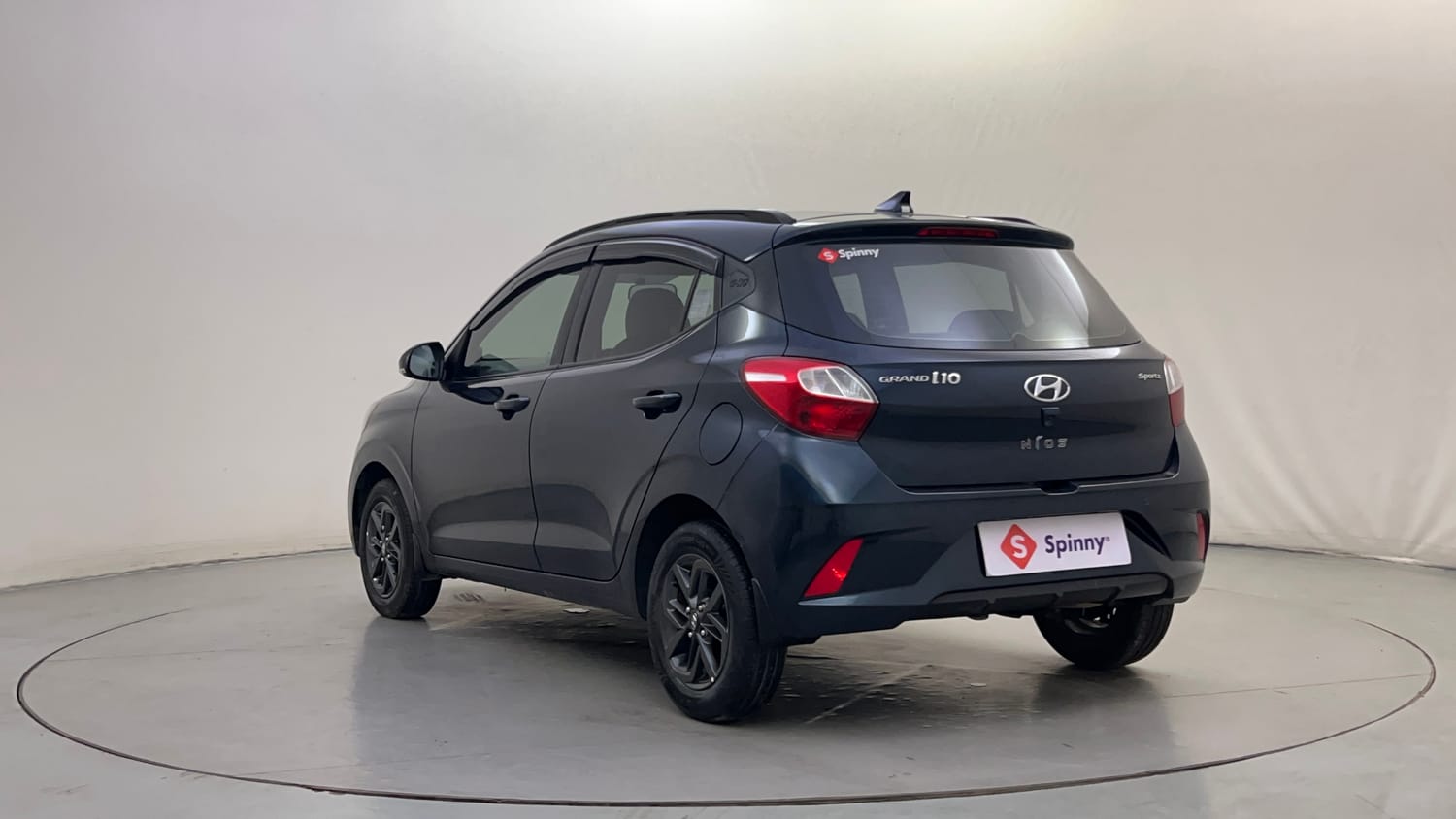 Used 2019 Hyundai Grand i10 Nios Sportz 1.2 Kappa VTVT Petrol Manual exterior LEFT REAR CORNER VIEW