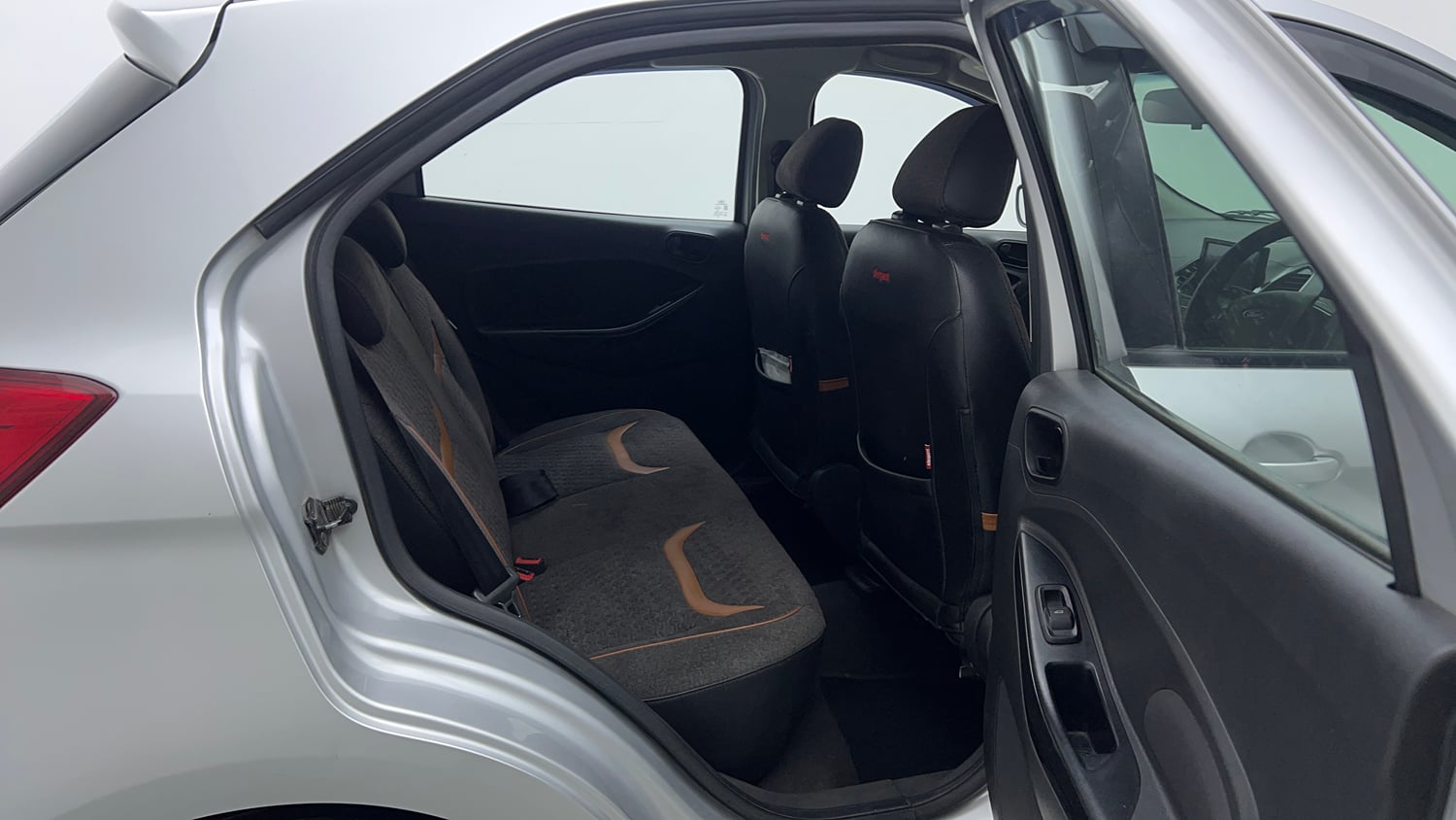 Used 2019 Ford Figo Titanium 1.2 Ti-VCT MT Petrol Manual interior RIGHT SIDE REAR DOOR CABIN VIEW