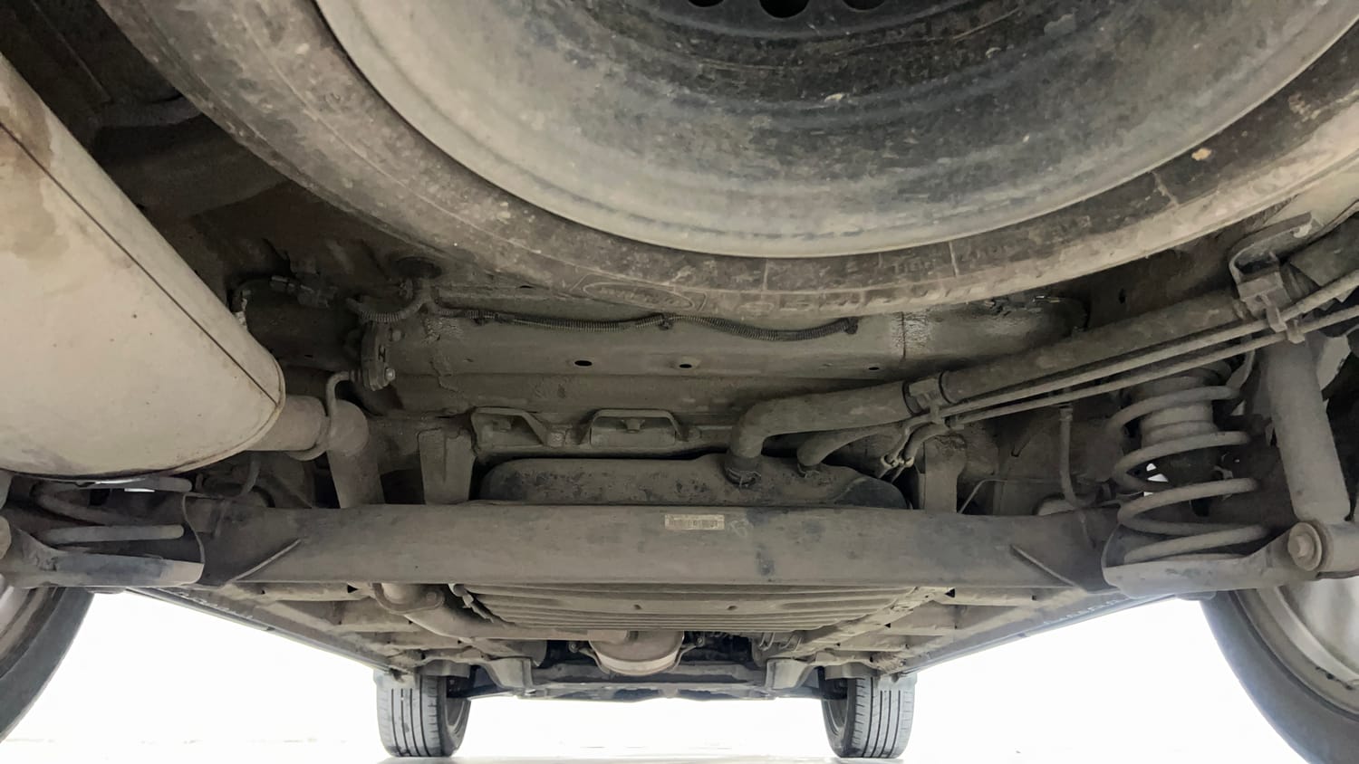 Used 2021 MG Motors Hector Sharp 1.5 Petrol Turbo DCT Petrol Automatic extra REAR UNDERBODY VIEW (TAKEN FROM REAR)