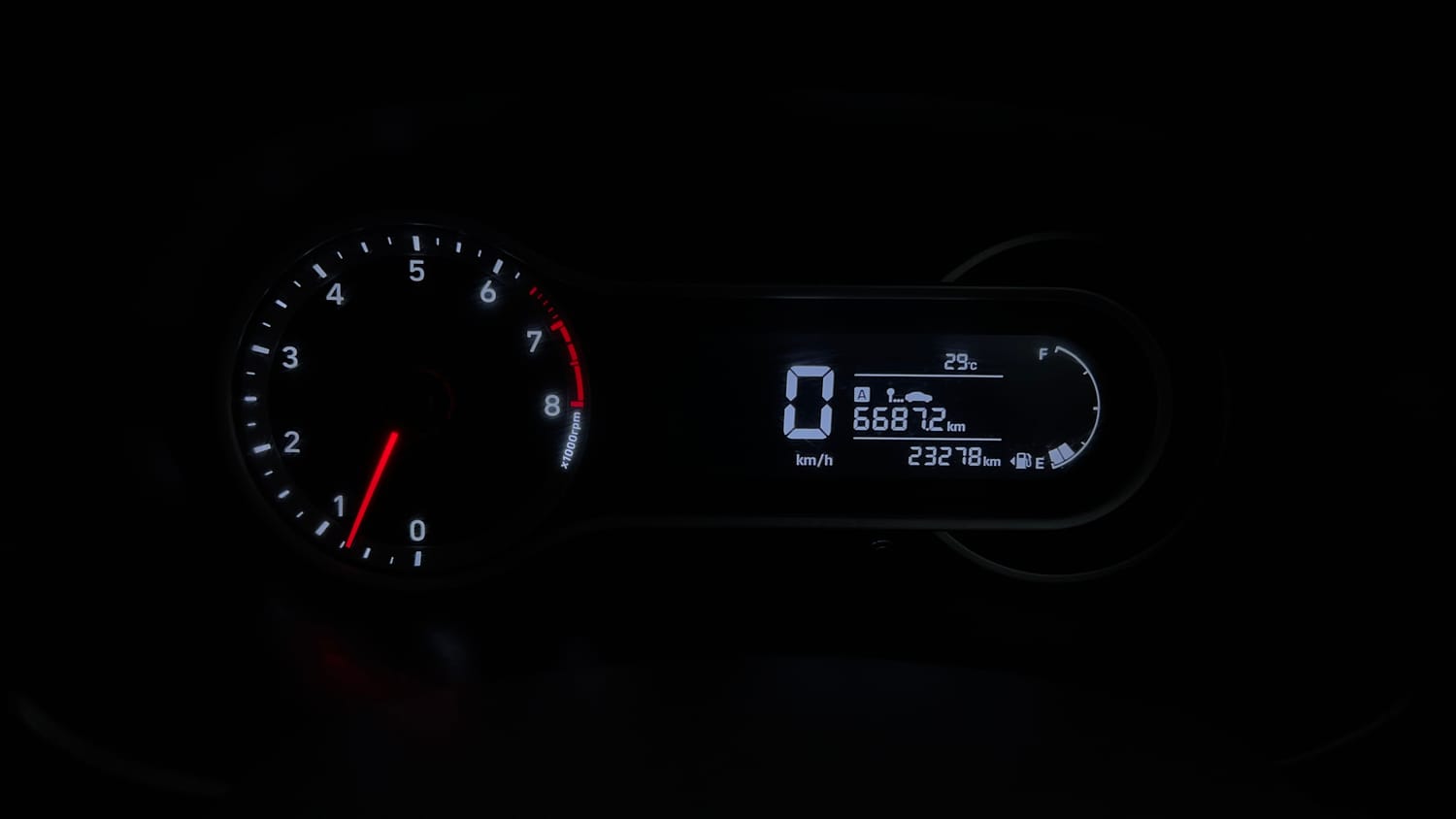 Used 2019 Hyundai Grand i10 Nios Sportz 1.2 Kappa VTVT Petrol Manual interior CLUSTERMETER VIEW