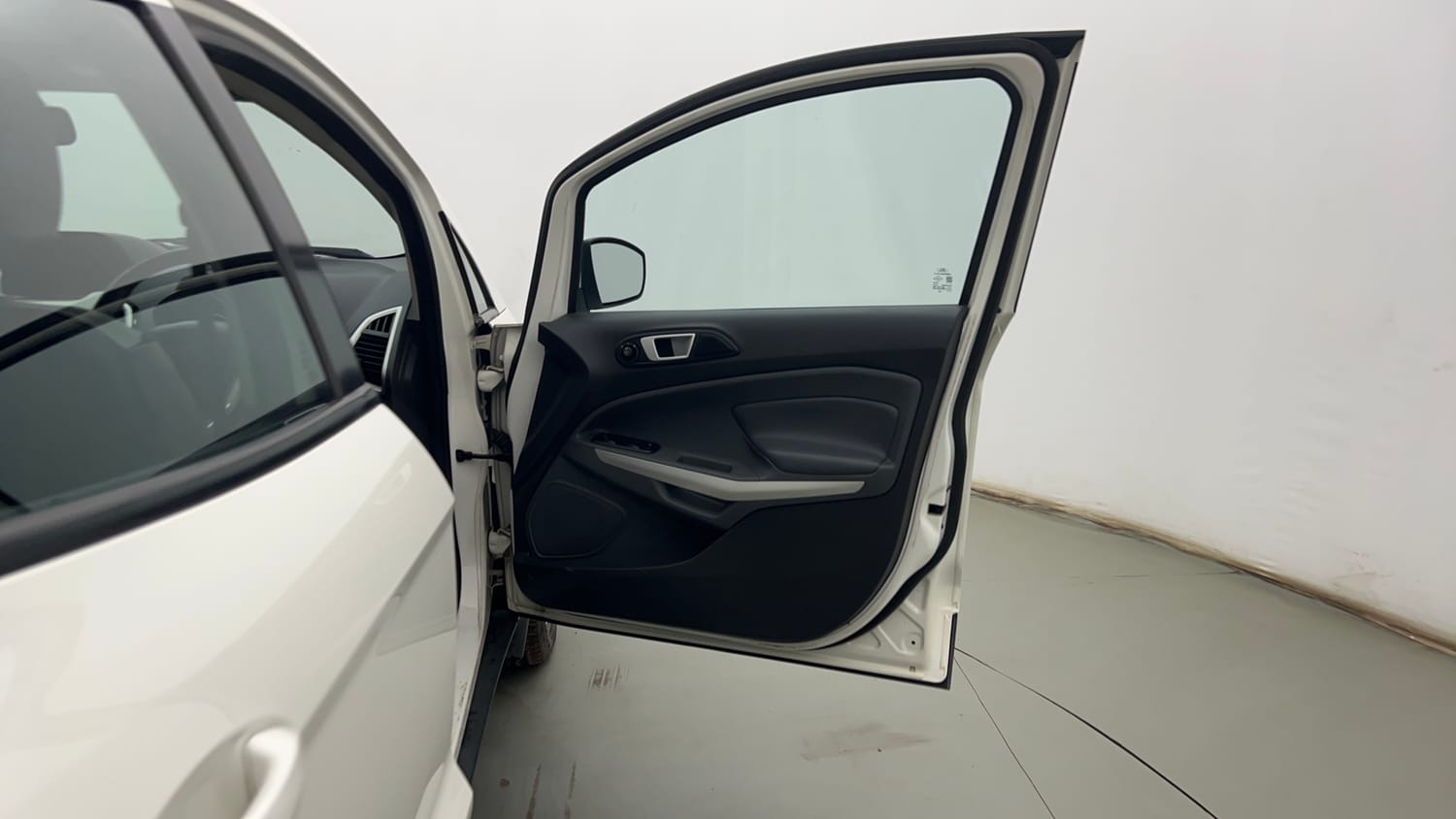 Used 2017 Ford EcoSport Titanium 1.5L TDCi Diesel Manual interior RIGHT FRONT DOOR OPEN VIEW