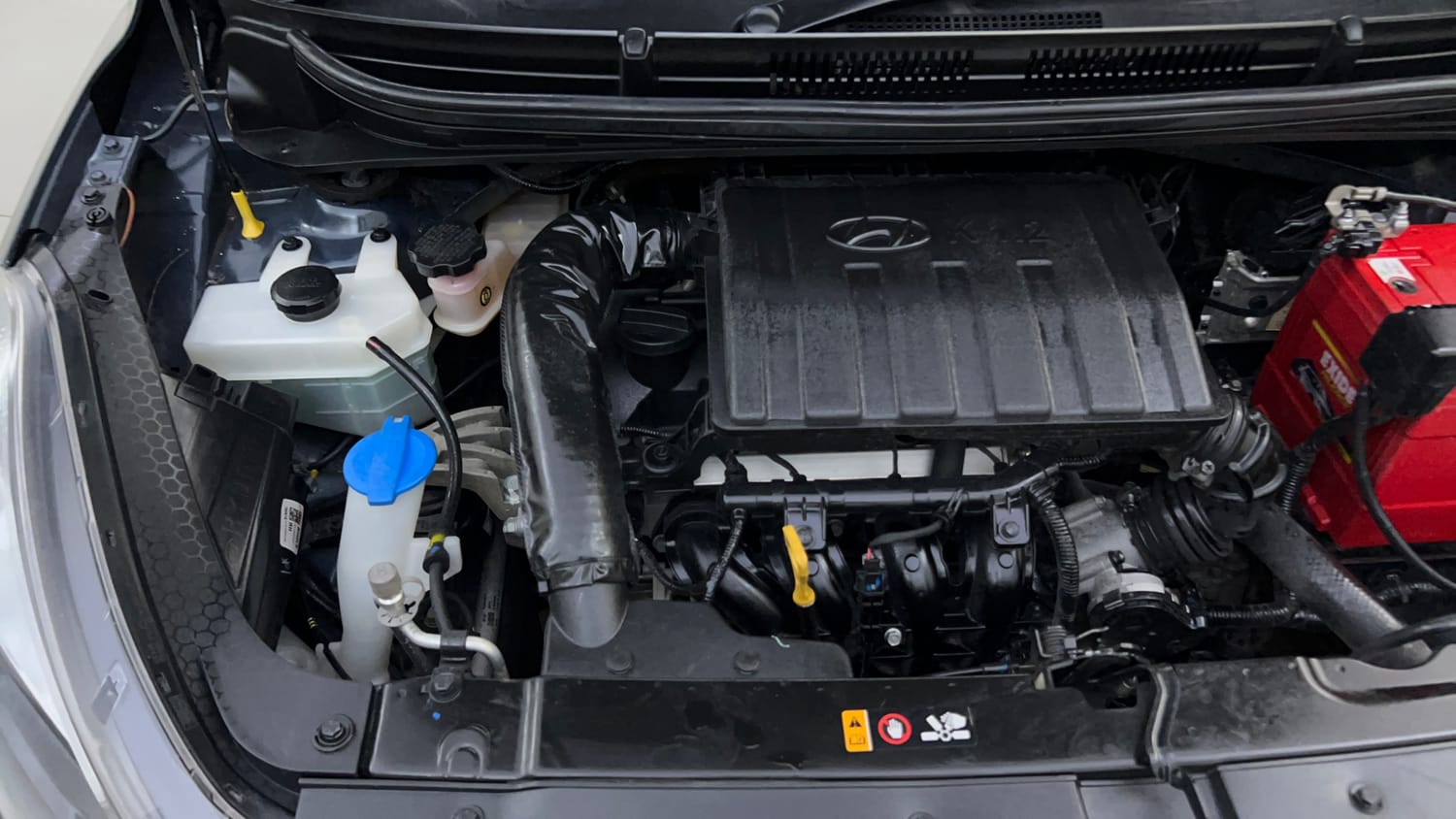 Used 2019 Hyundai Grand i10 Nios Sportz 1.2 Kappa VTVT Petrol Manual engine ENGINE RIGHT SIDE VIEW