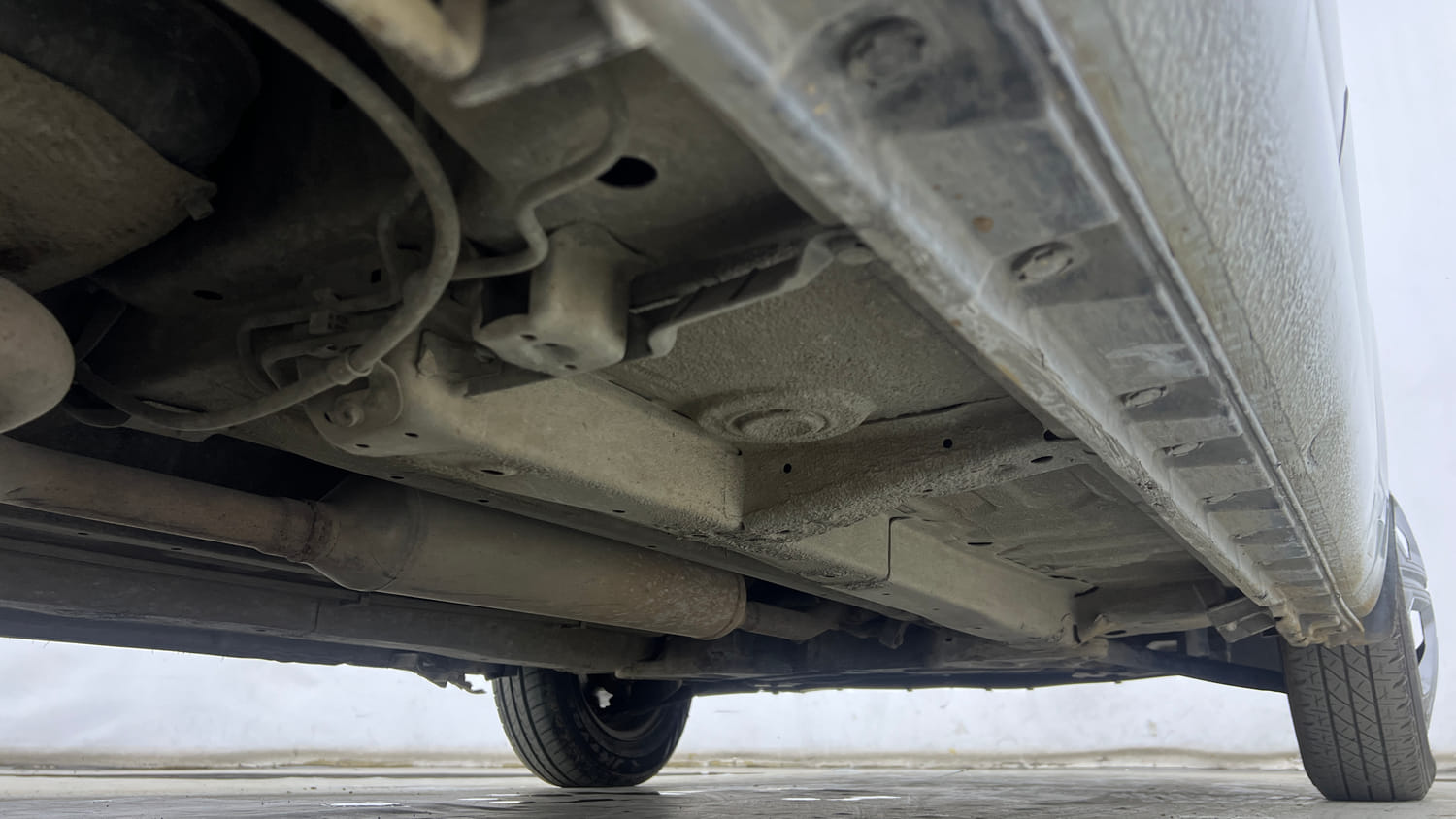 Used 2012 Maruti Suzuki Swift Dzire VXI Petrol Manual extra REAR RIGHT UNDERBODY VIEW