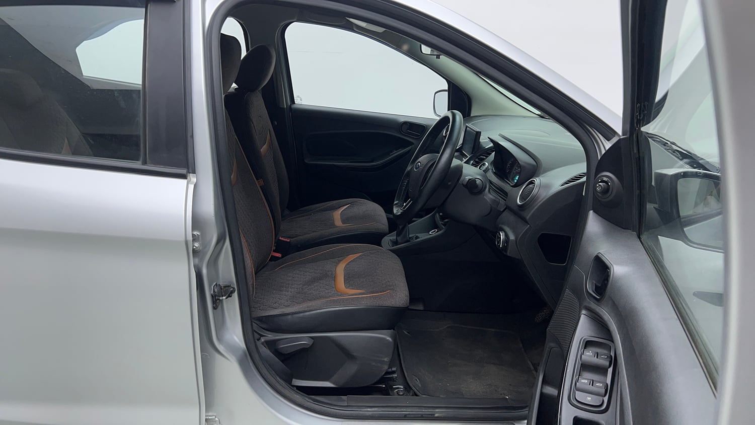 Used 2019 Ford Figo Titanium 1.2 Ti-VCT MT Petrol Manual interior RIGHT SIDE FRONT DOOR CABIN VIEW