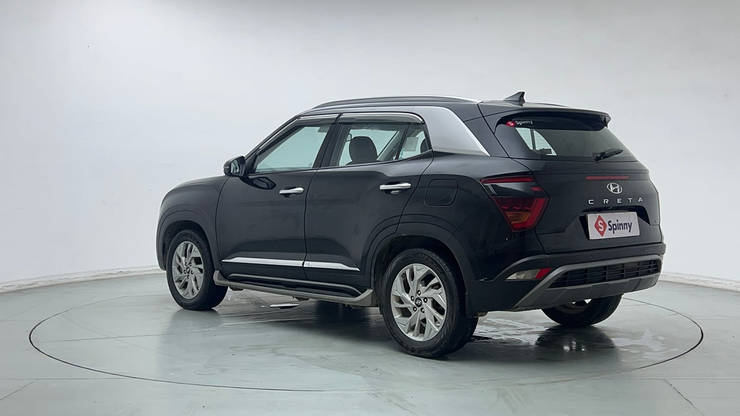 Used 2023 Hyundai Creta SX 1.5 Diesel Diesel Manual exterior LEFT REAR CORNER VIEW