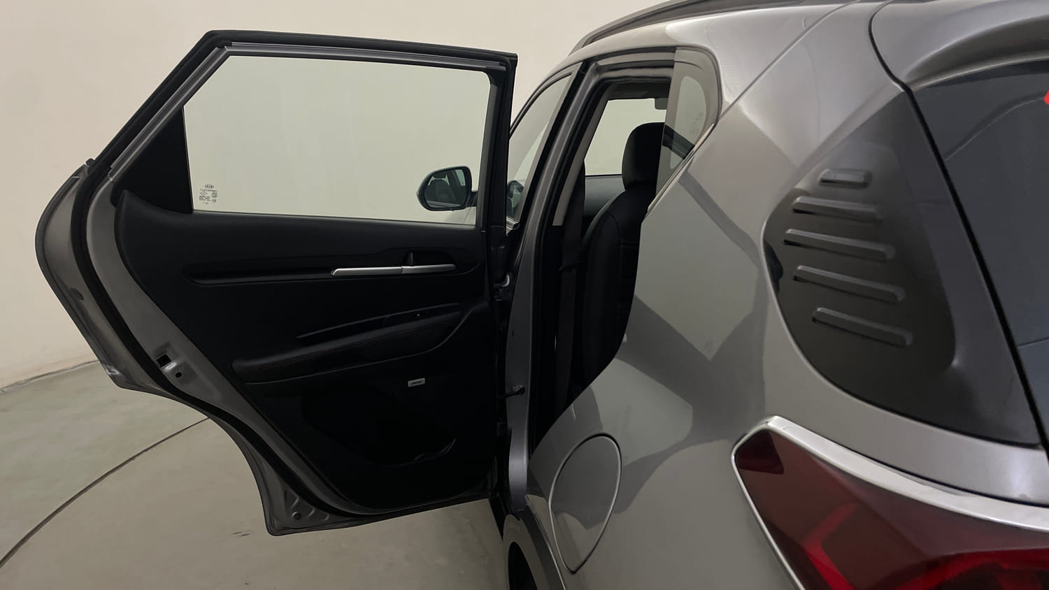 Used 2020 Kia Sonet GTX Plus 1.0 DCT Petrol Automatic interior LEFT REAR DOOR OPEN VIEW