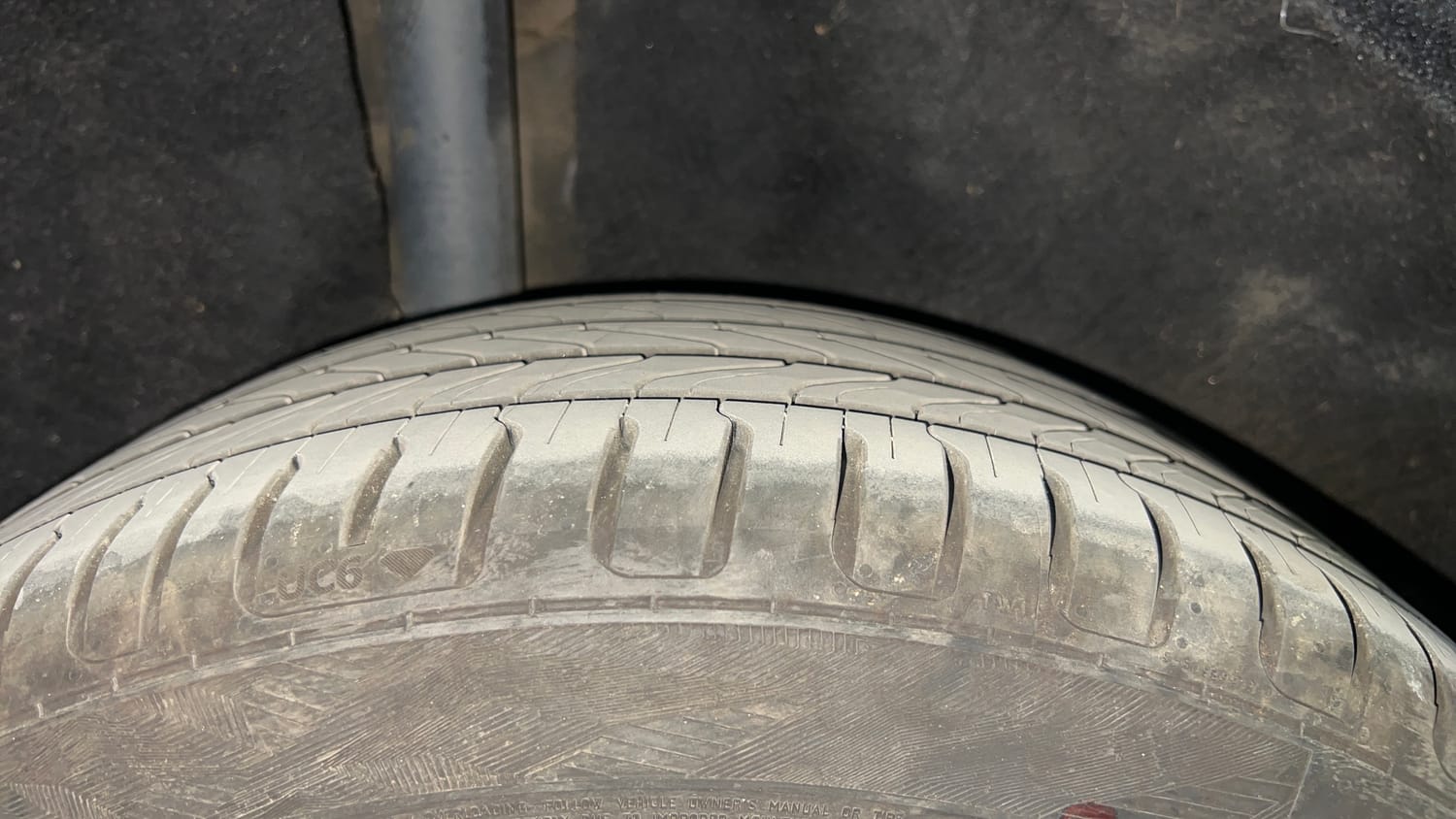 Used 2020 Ford EcoSport S Petrol Petrol Manual tyres RIGHT REAR TYRE TREAD VIEW
