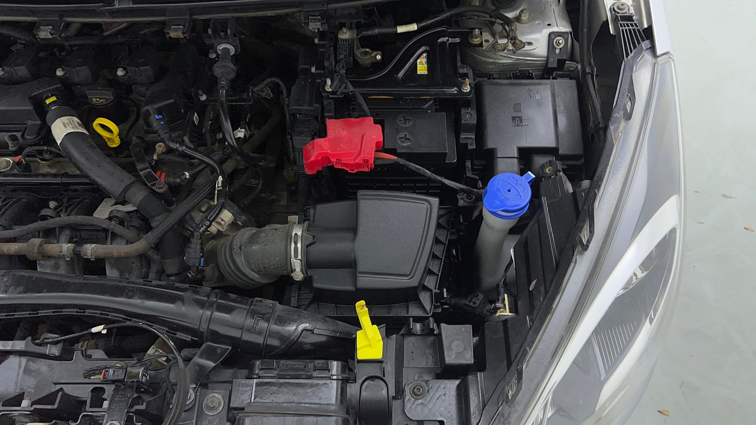 Used 2019 Ford Figo Titanium 1.2 Ti-VCT MT Petrol Manual engine ENGINE LEFT SIDE VIEW